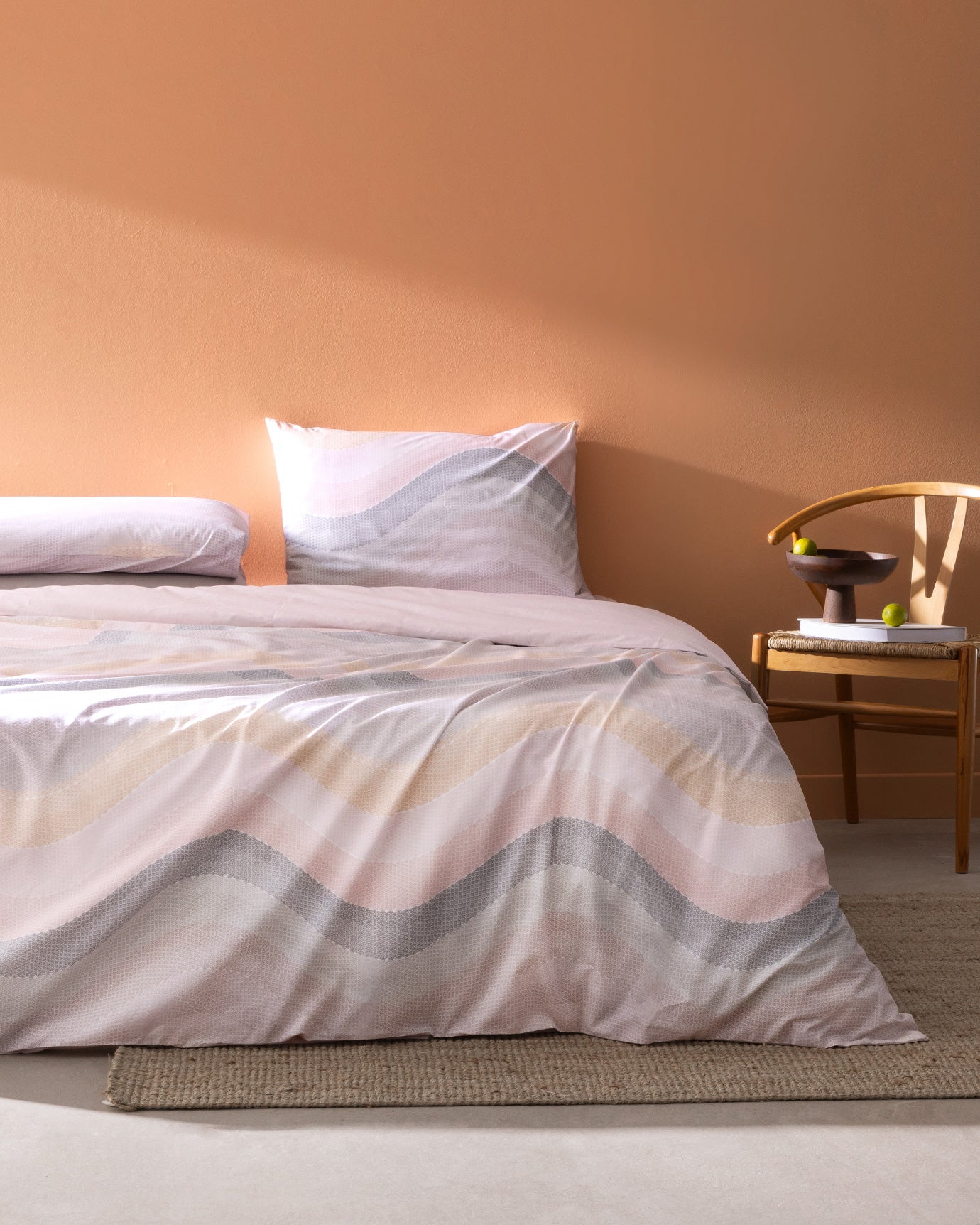 Suivre King Size Duvet Cover Set - Ranforce Patterned - Madame Coco JO