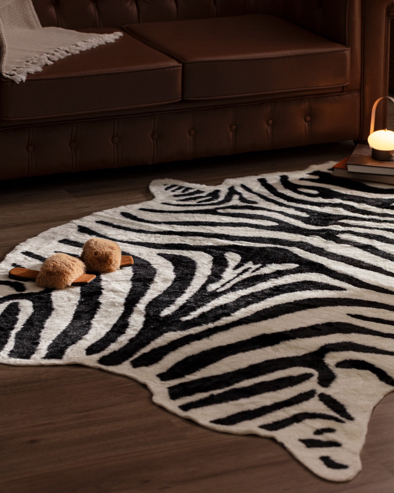 Aleon Fur Rug - Madame Coco JO