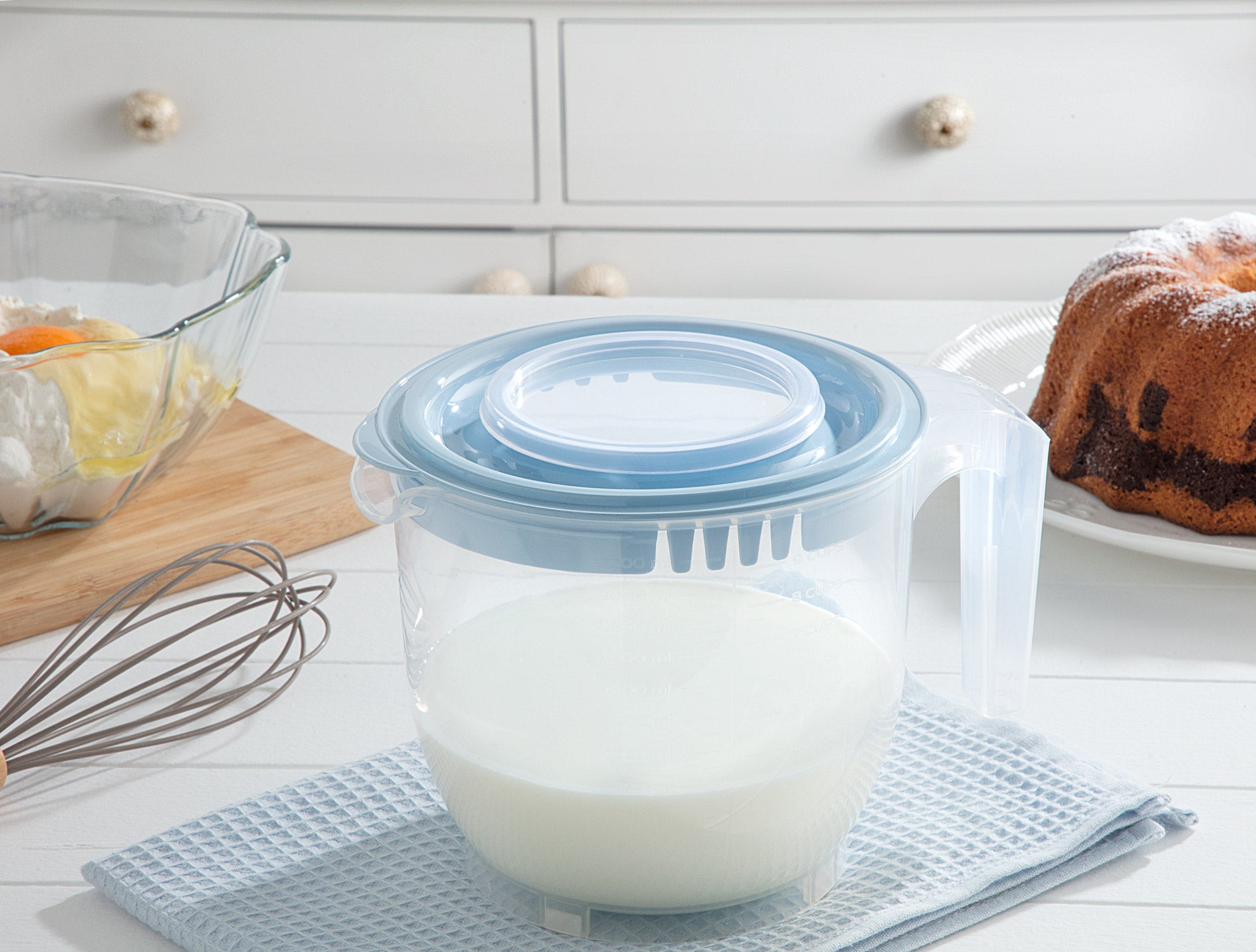 Madie Lidded Mixer Container - Madame Coco JO