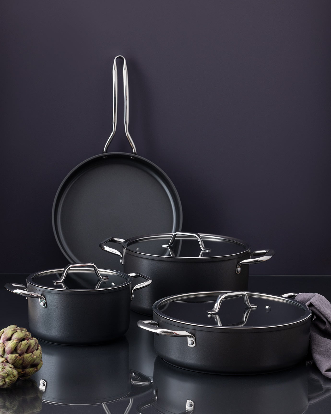 Titanium Profesional  Cookware Set - Madame Coco JO