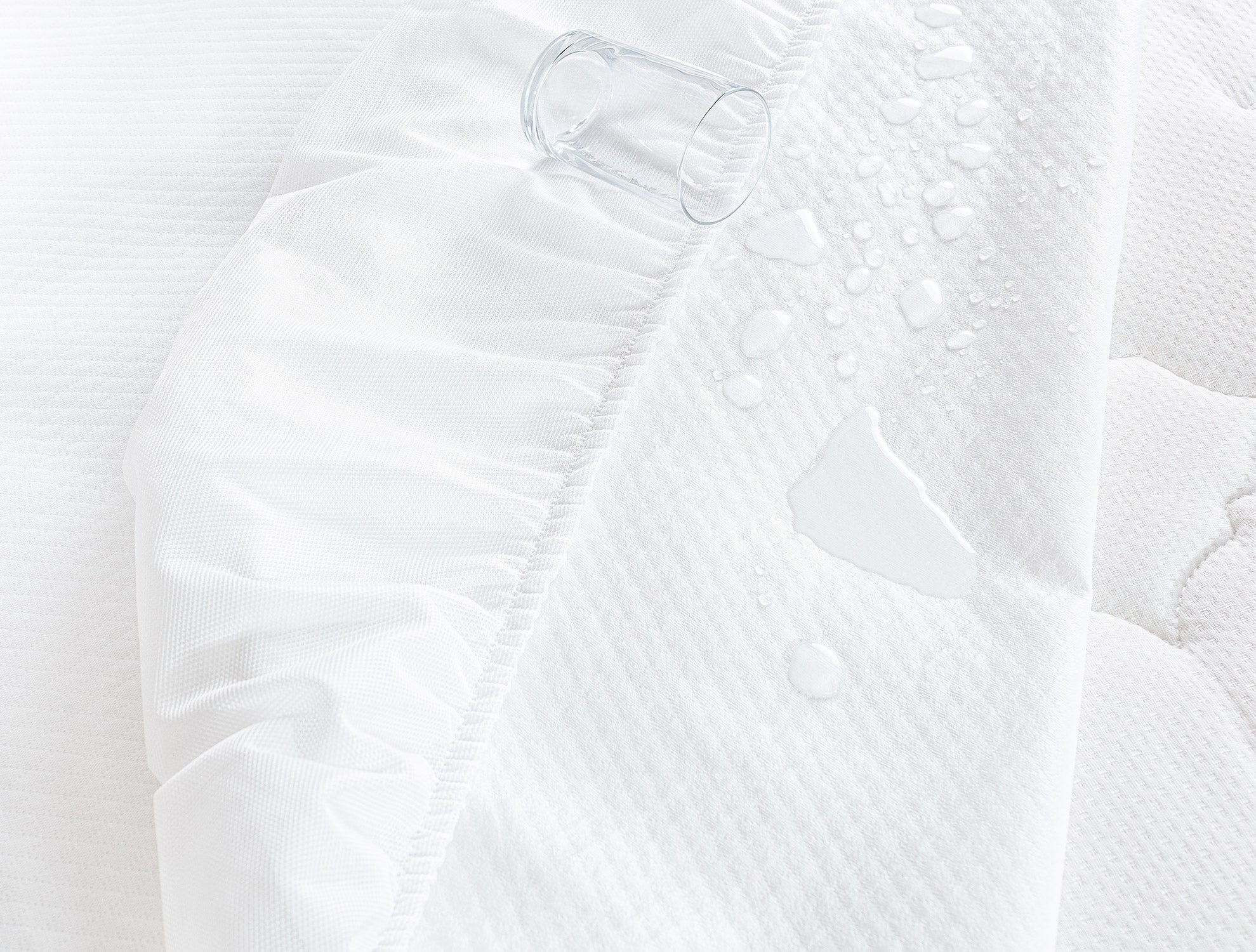 Flore Waterproof Fitted Bed Protector - Madame Coco JO