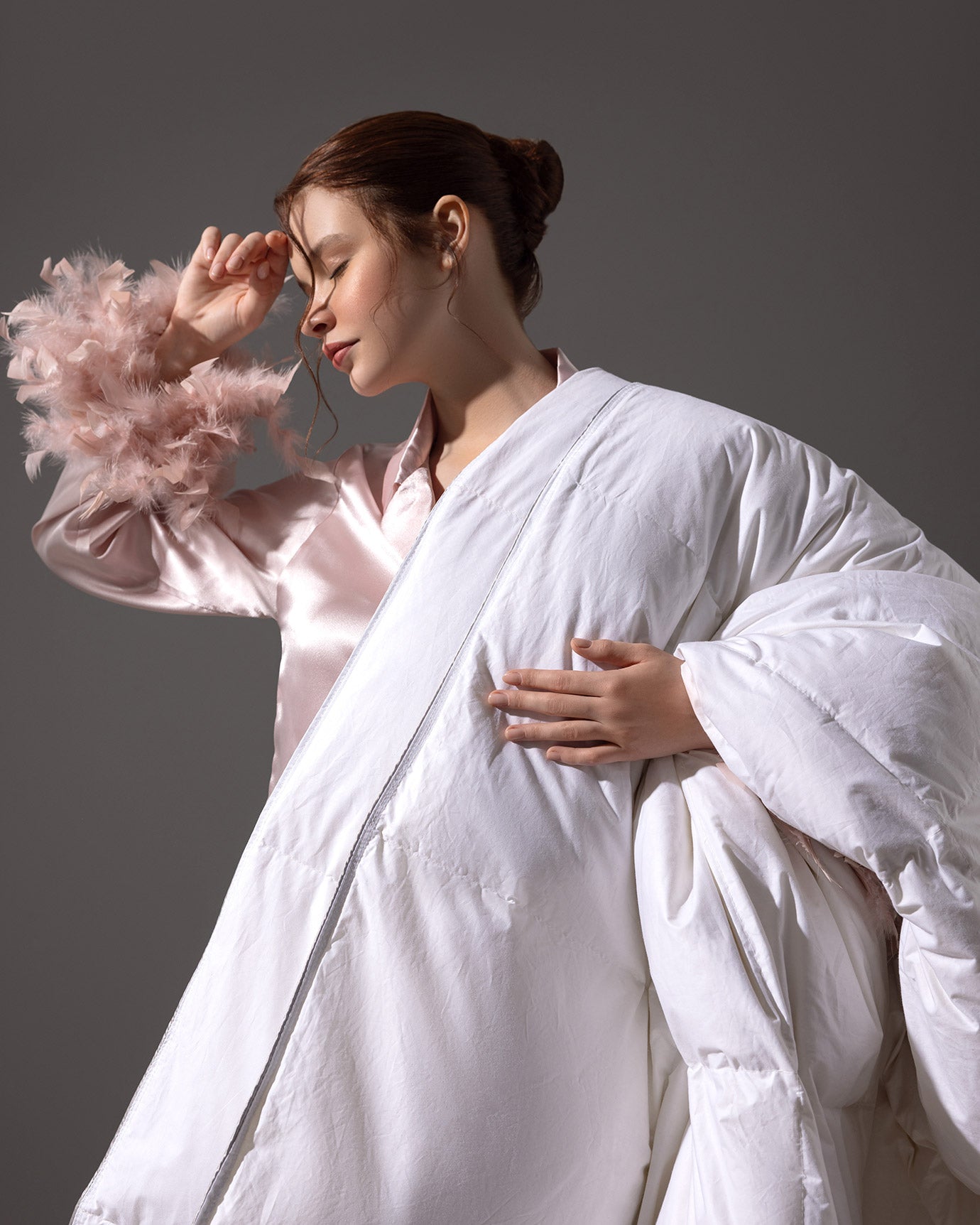 Edmon Goose Down Quilt - Madame Coco JO