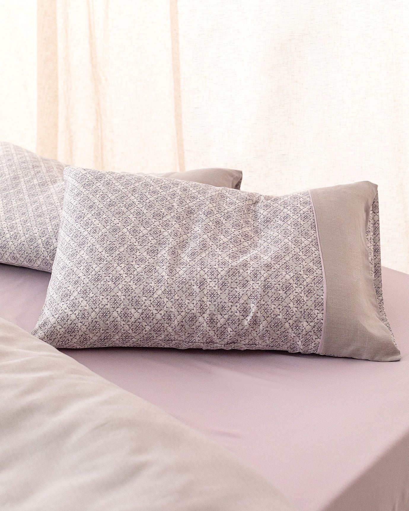 Clarice Double Size Duvet Cover Set - Coco Crep Patterned - Madame Coco JO