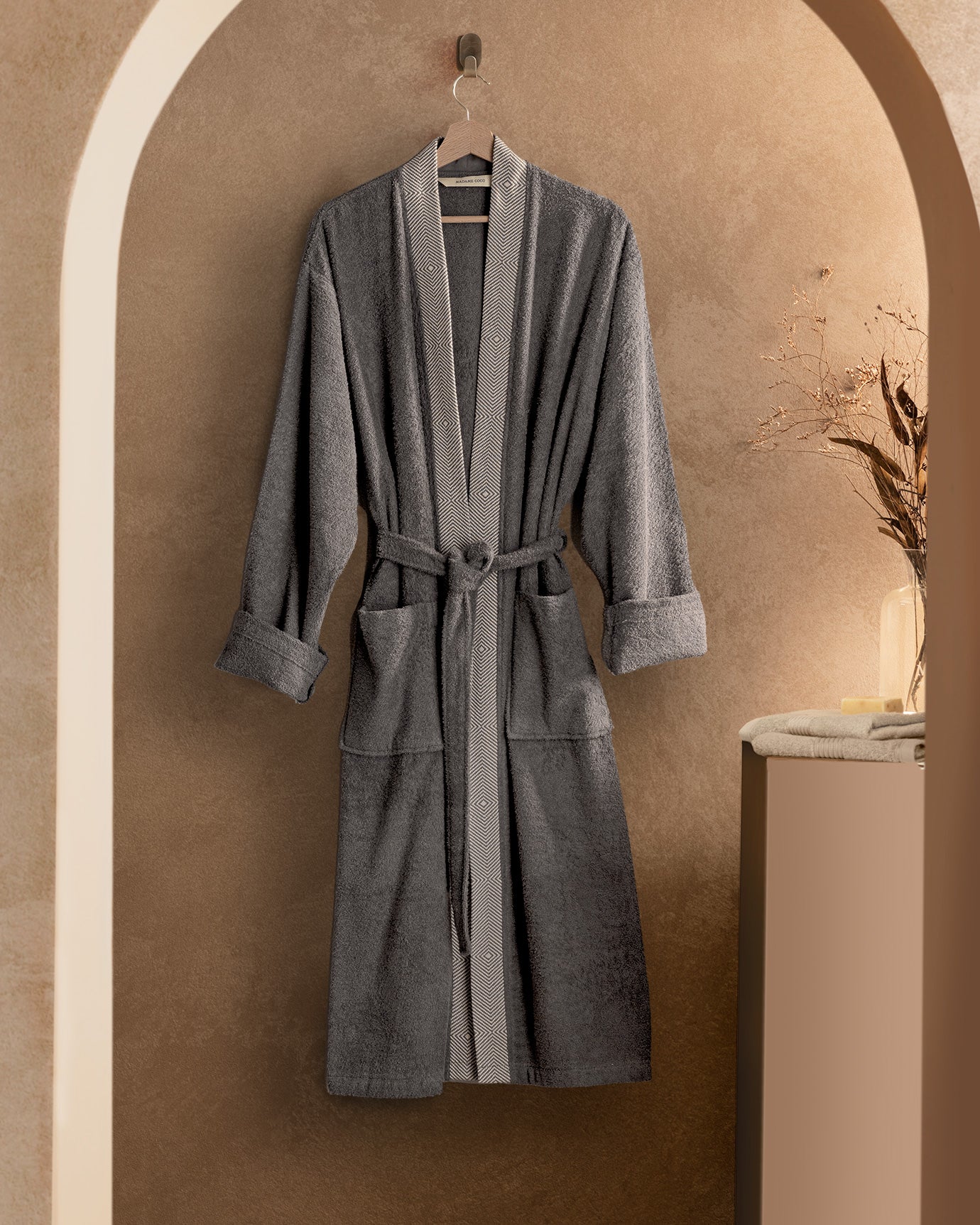 Delray Kimono Erkek Bornoz - Madame Coco JO