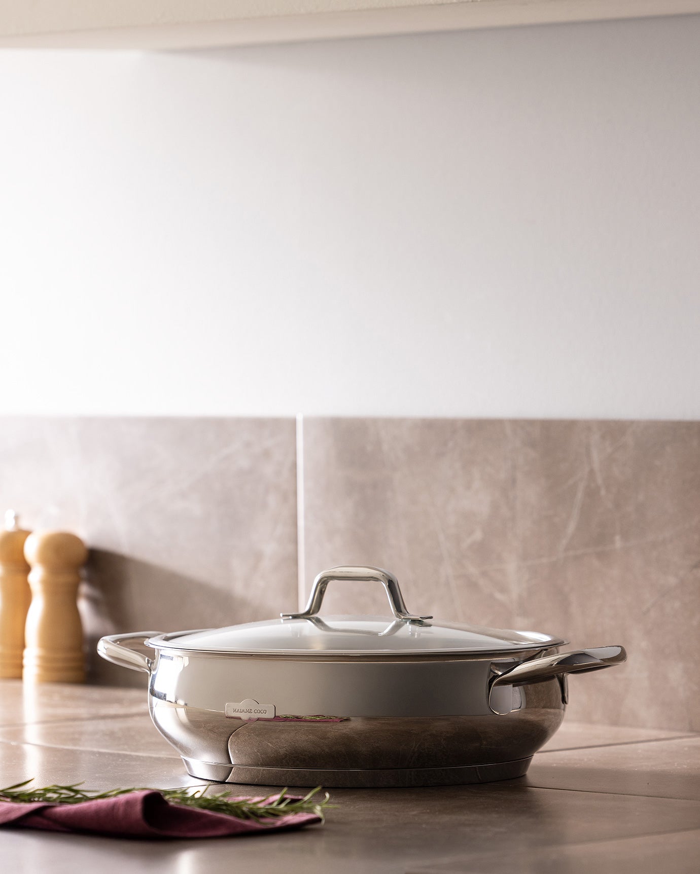 Vera Shallow Pot 26 Cm - Madame Coco JO