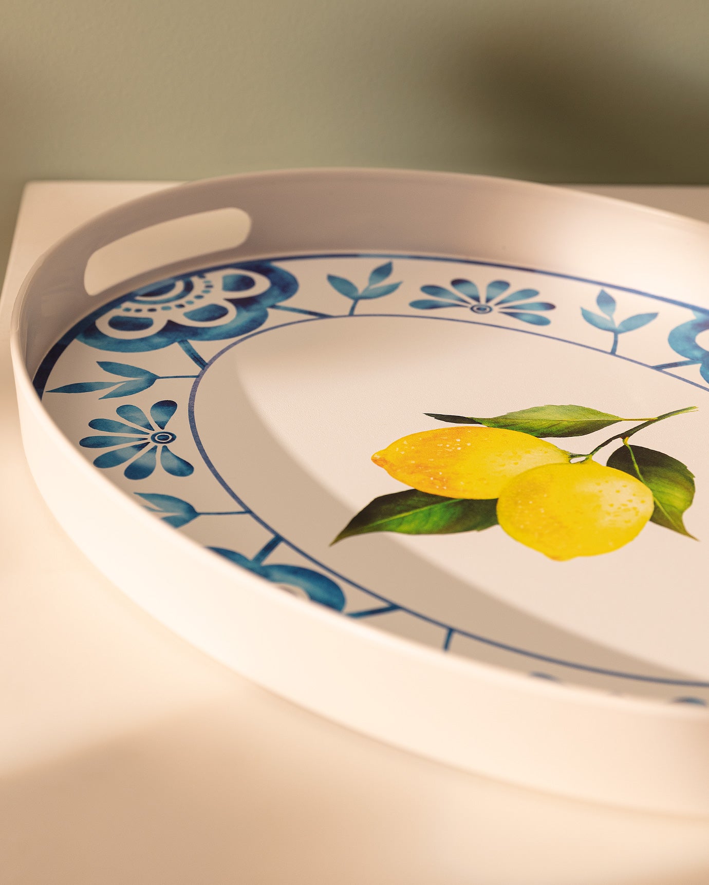 Lemoncha Oval Tray - Madame Coco JO