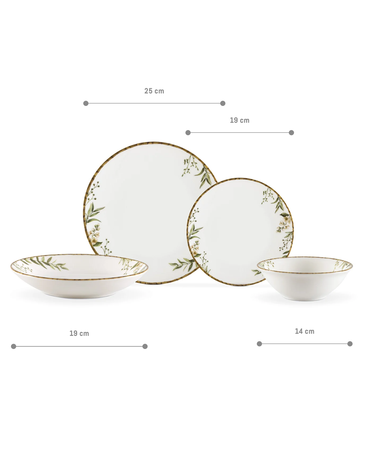 Bernelle Dinner Set 24 Pcs - Madame Coco JO