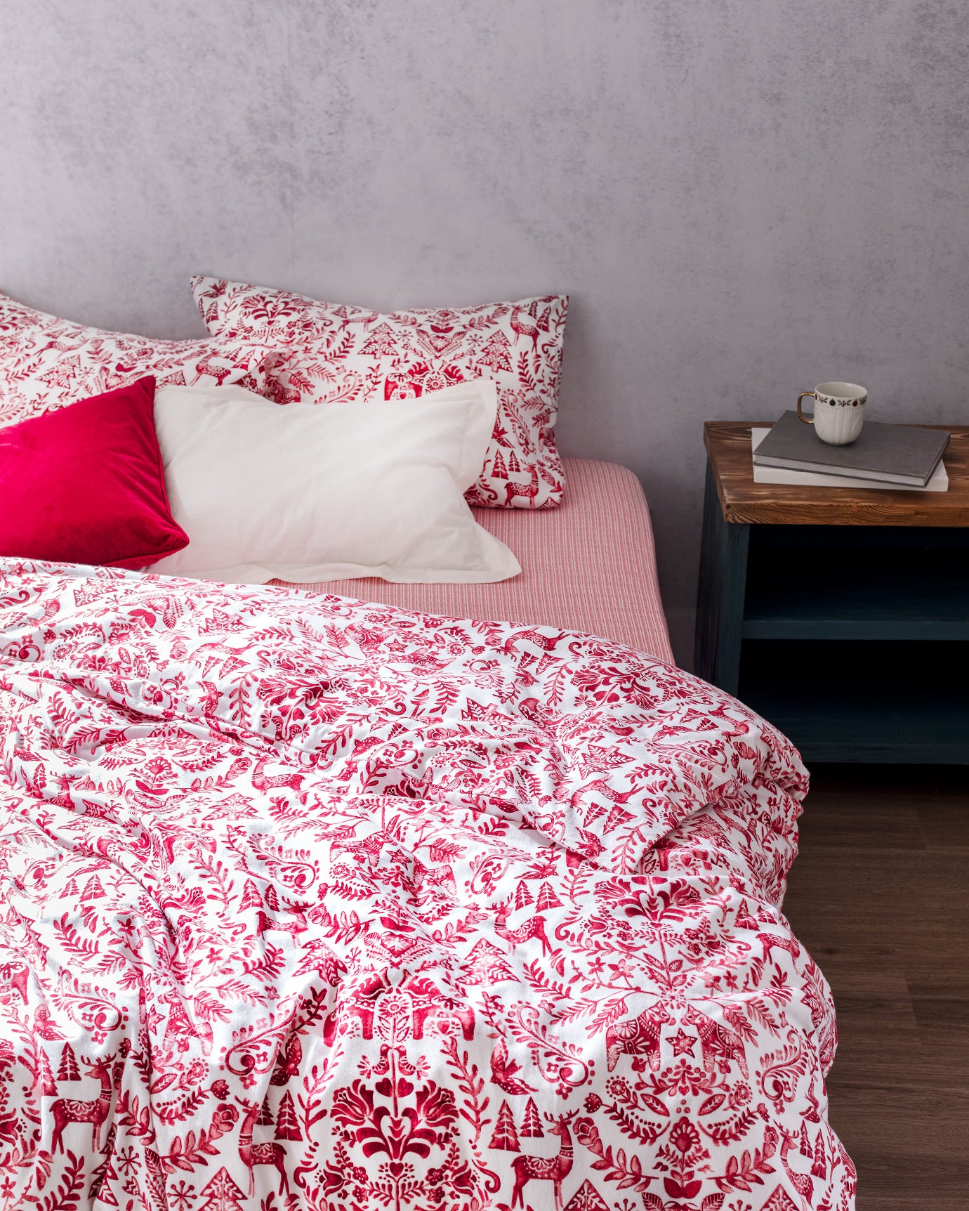 Edmon Single Size Flannel Duvet Cover Set - Madame Coco JO