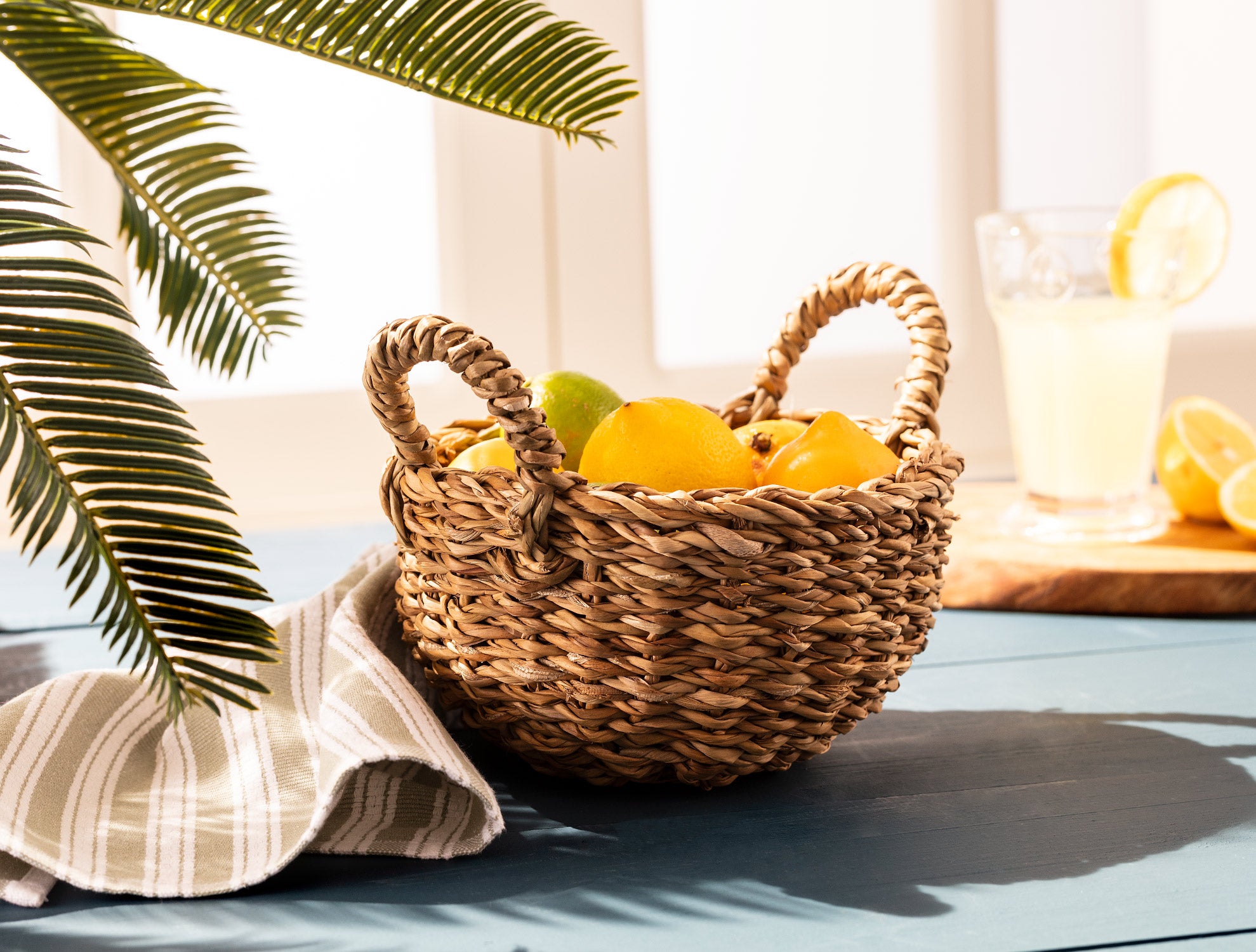 Poline Small Wicker Basket - Madame Coco JO