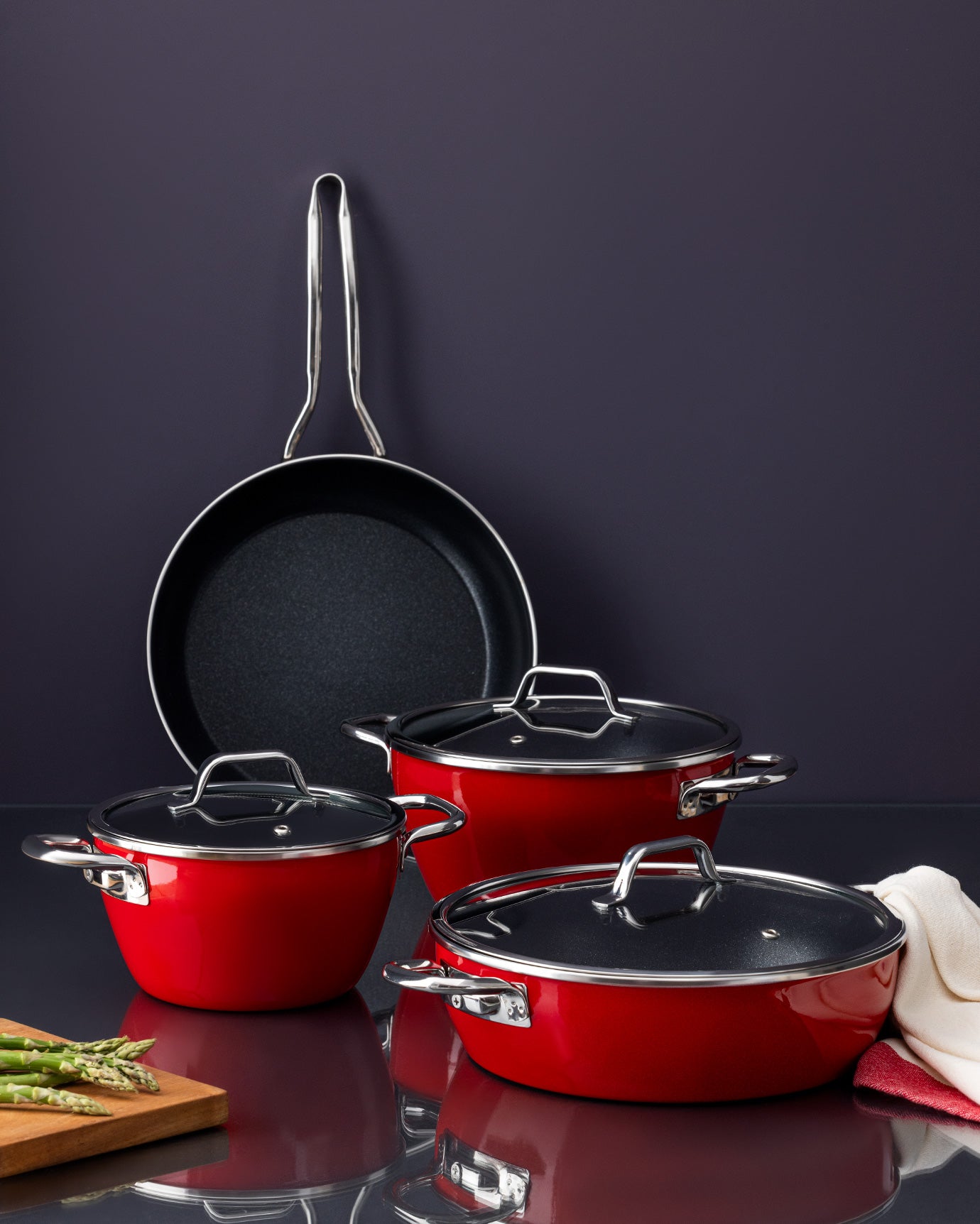 Titanium Enamelled Cookware Set - Madame Coco JO