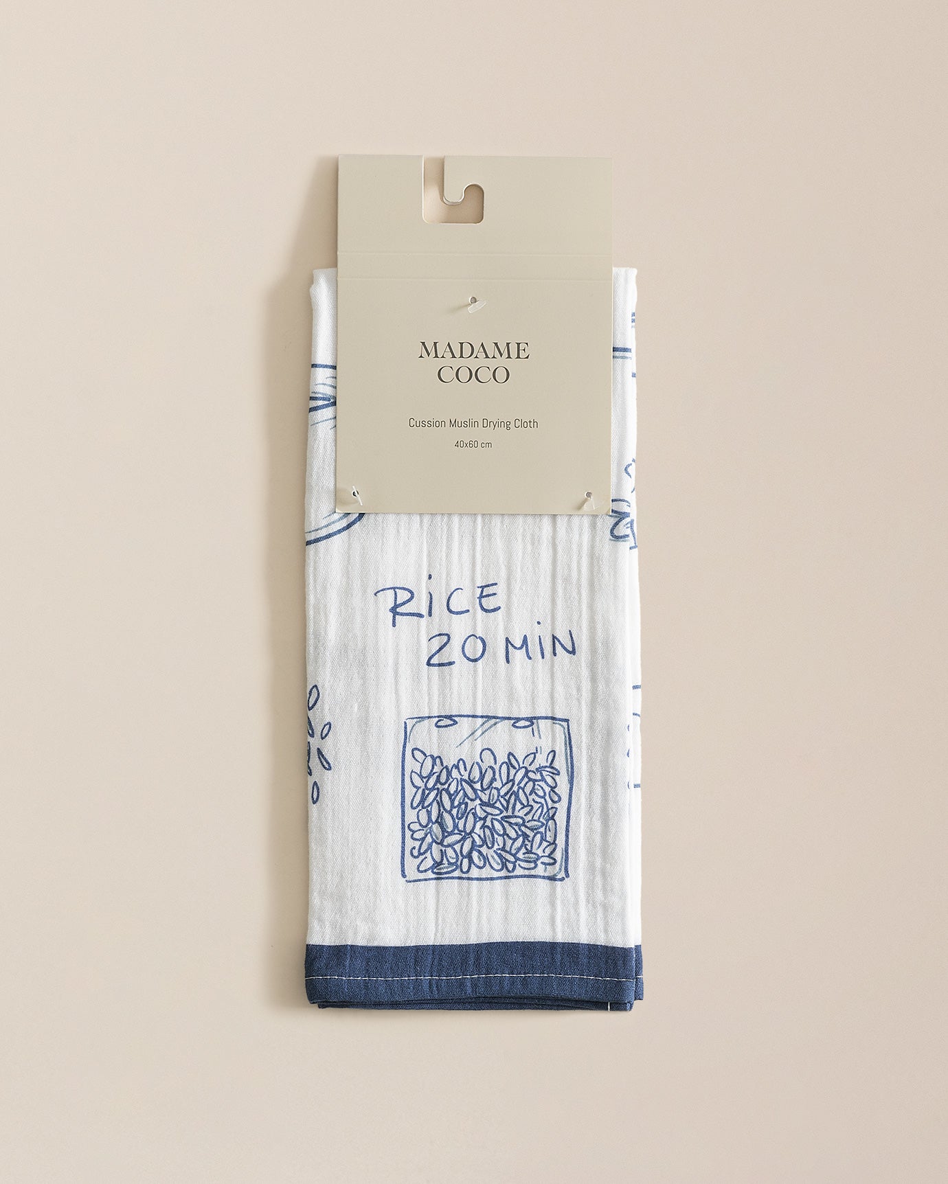 Cussion Muslin Drying Cloth - Madame Coco JO