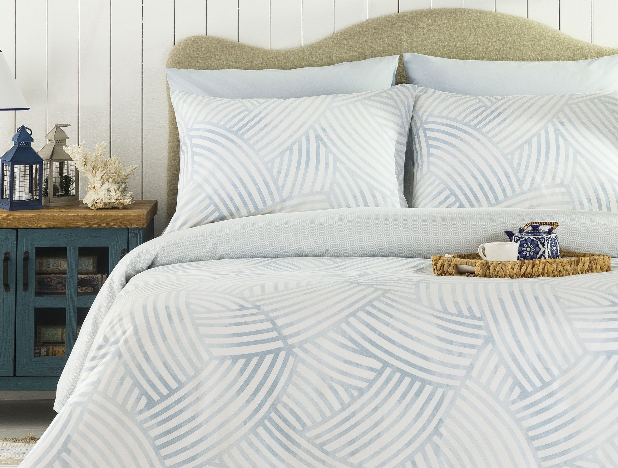 Damien Duvet Cover Set - Ranforce Patterned - Madame Coco JO