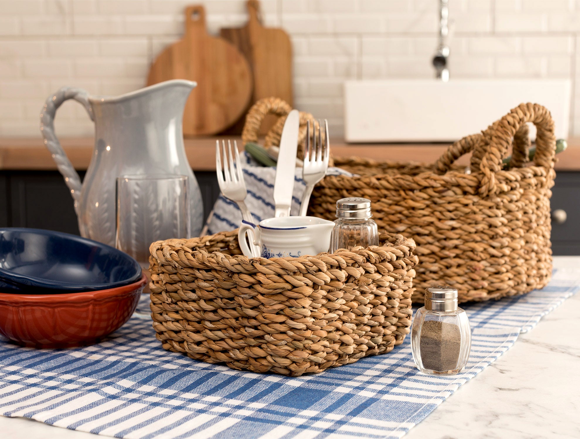 Moni Small Wicker Basket - Madame Coco JO