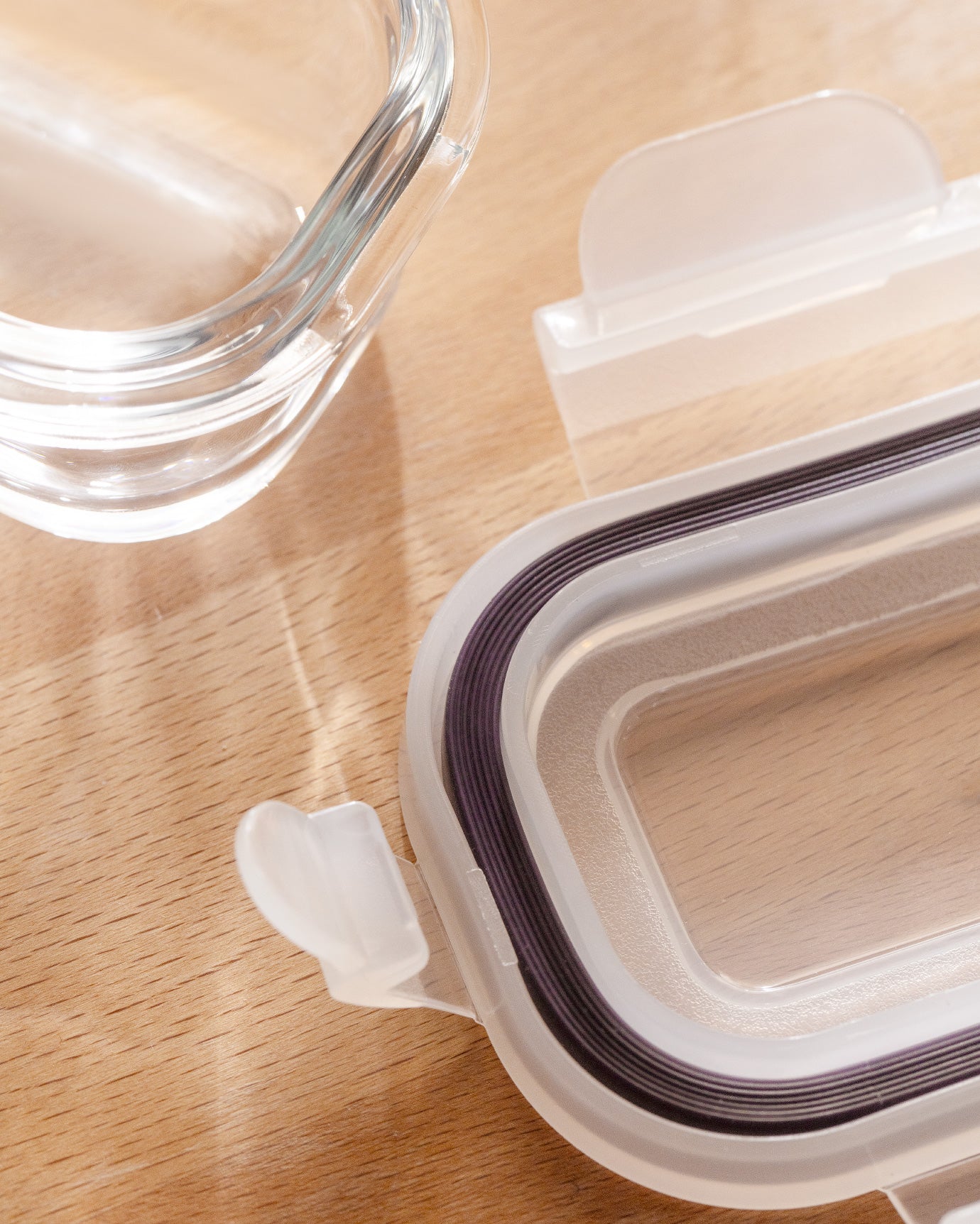 Marle 3-piece Rectangle Mini Food Container - 120ml - Madame Coco JO