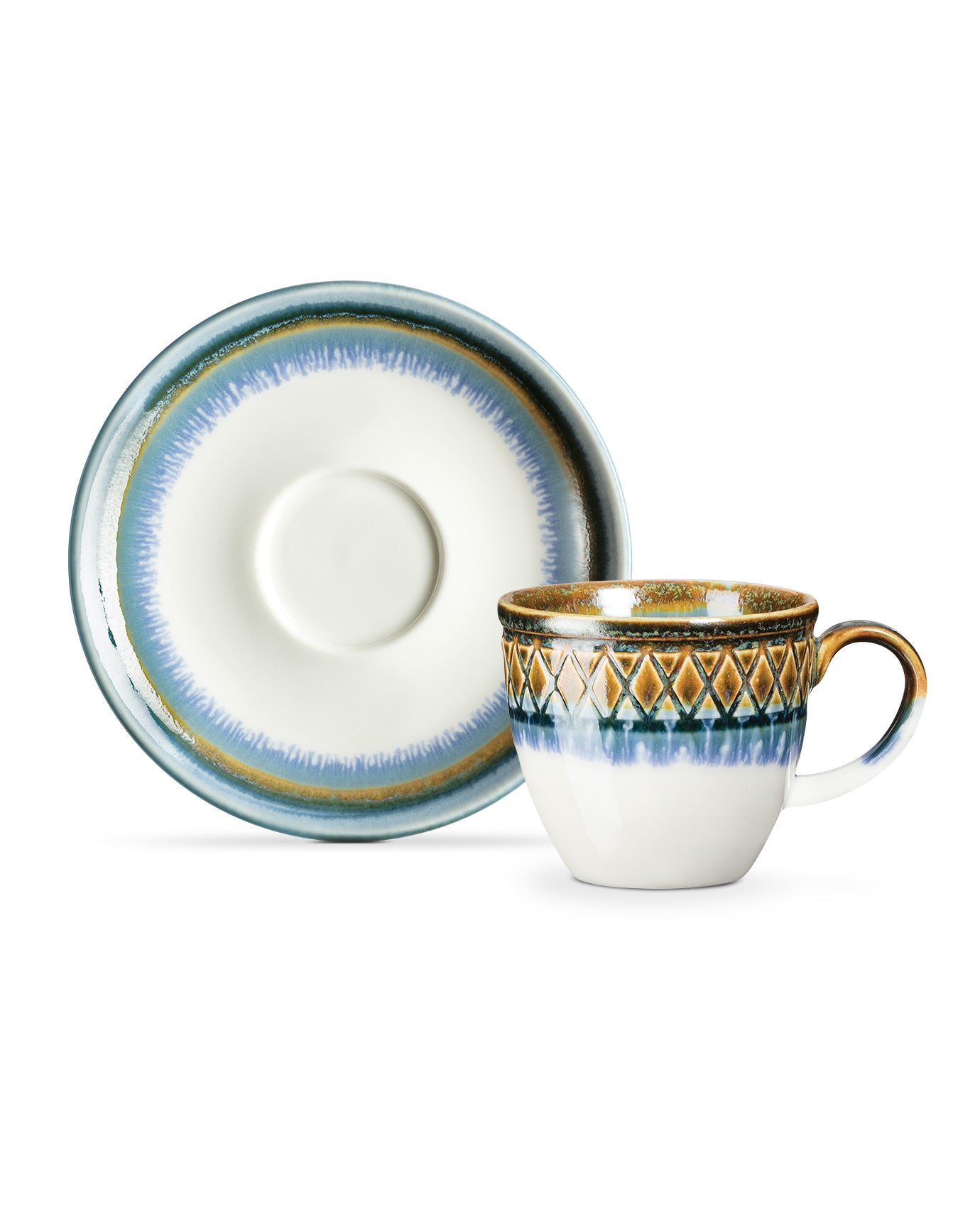 Antique  4-piece Coffee Cup Set - Madame Coco JO