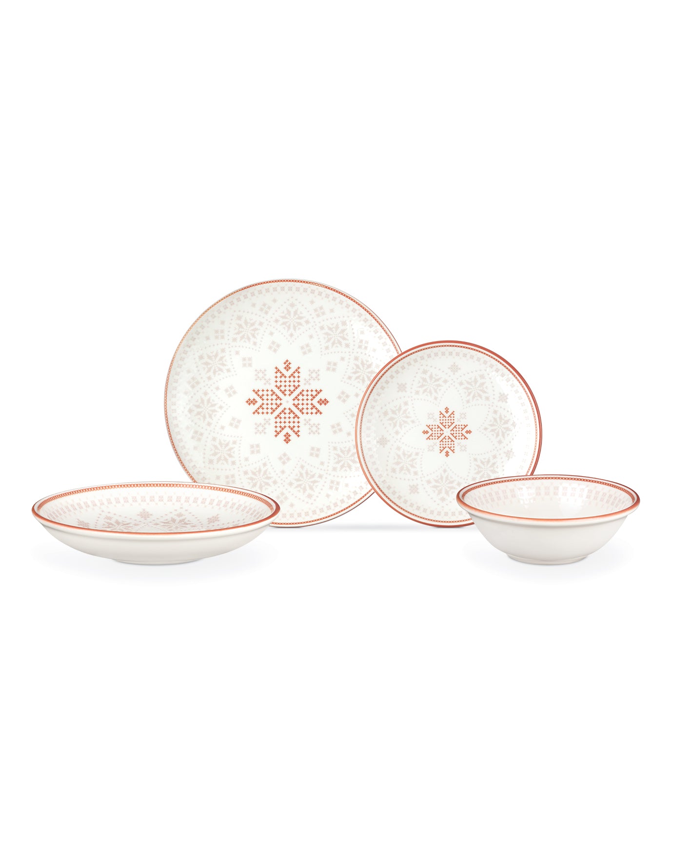 Neige Dinner Set 24 Pcs - Madame Coco JO