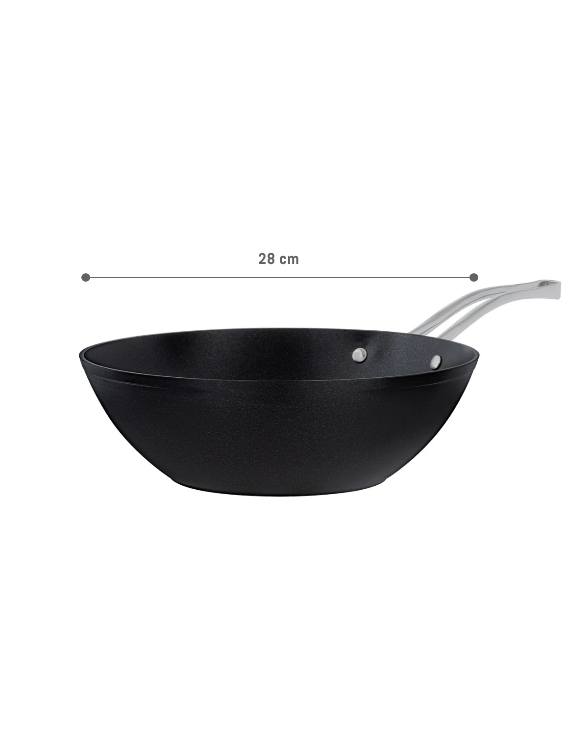 Titanium Professional Wok Pan 28cm - Madame Coco JO