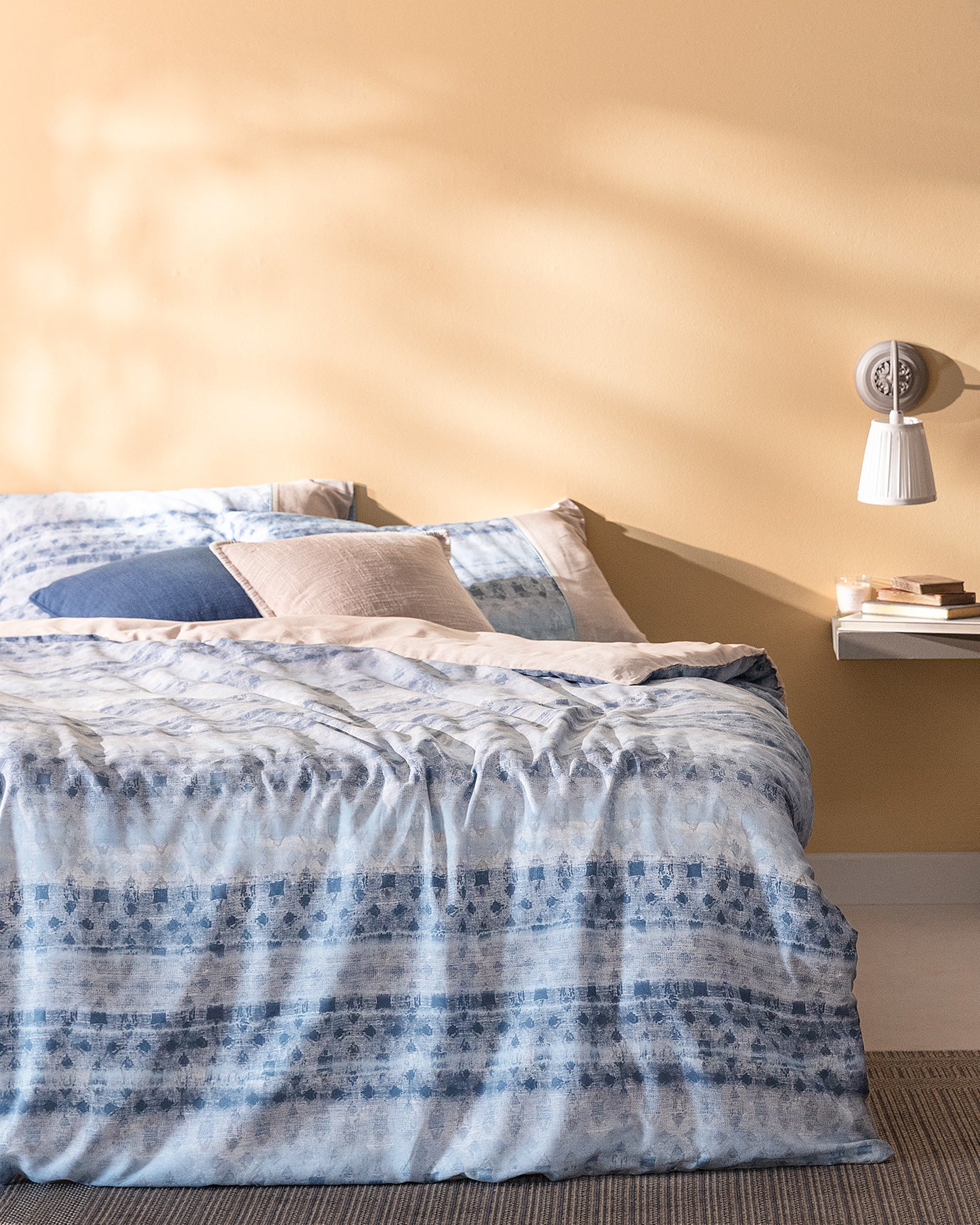 Robin Duvet Cover Set - Coco Crep Patterned - Madame Coco JO