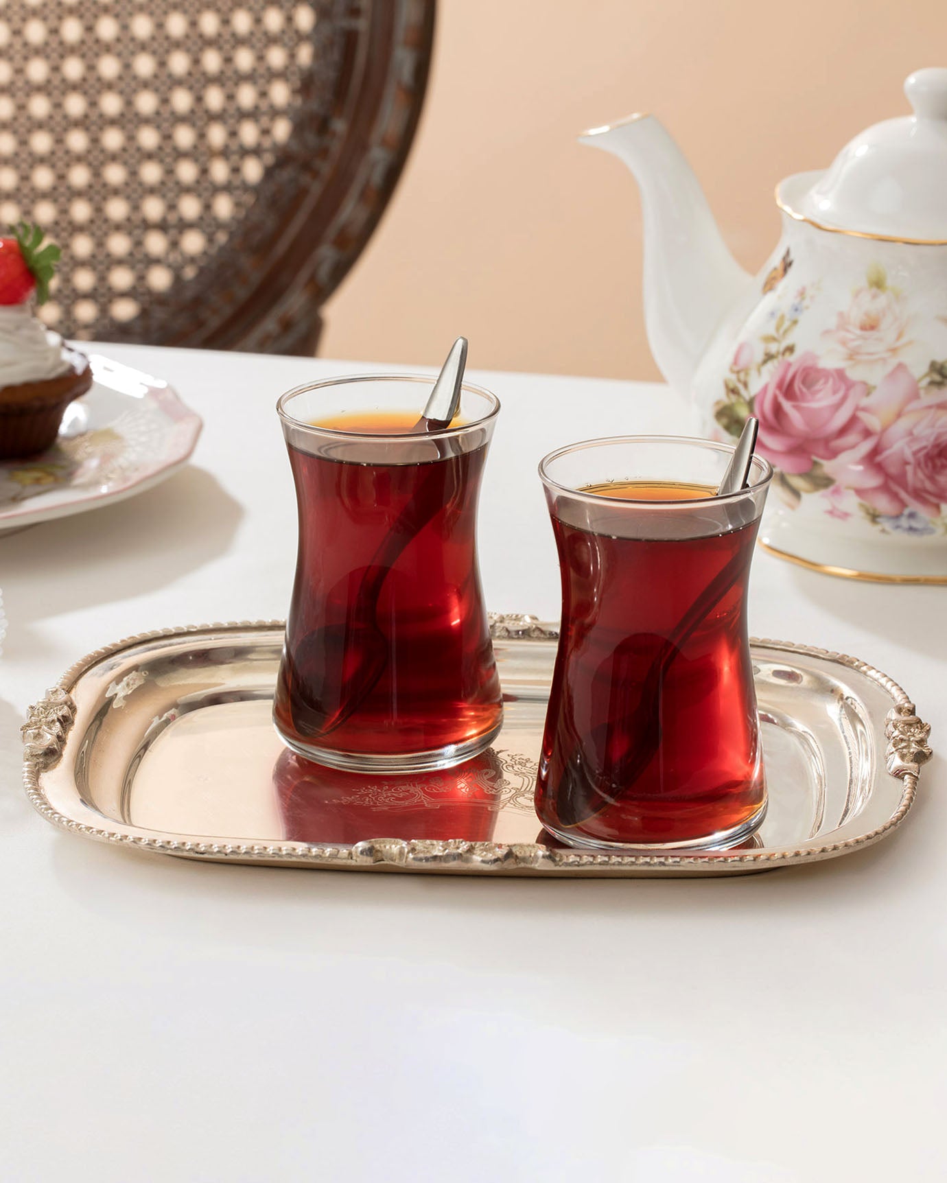 Esperanza 6-piece Tea Glass Set - Madame Coco JO