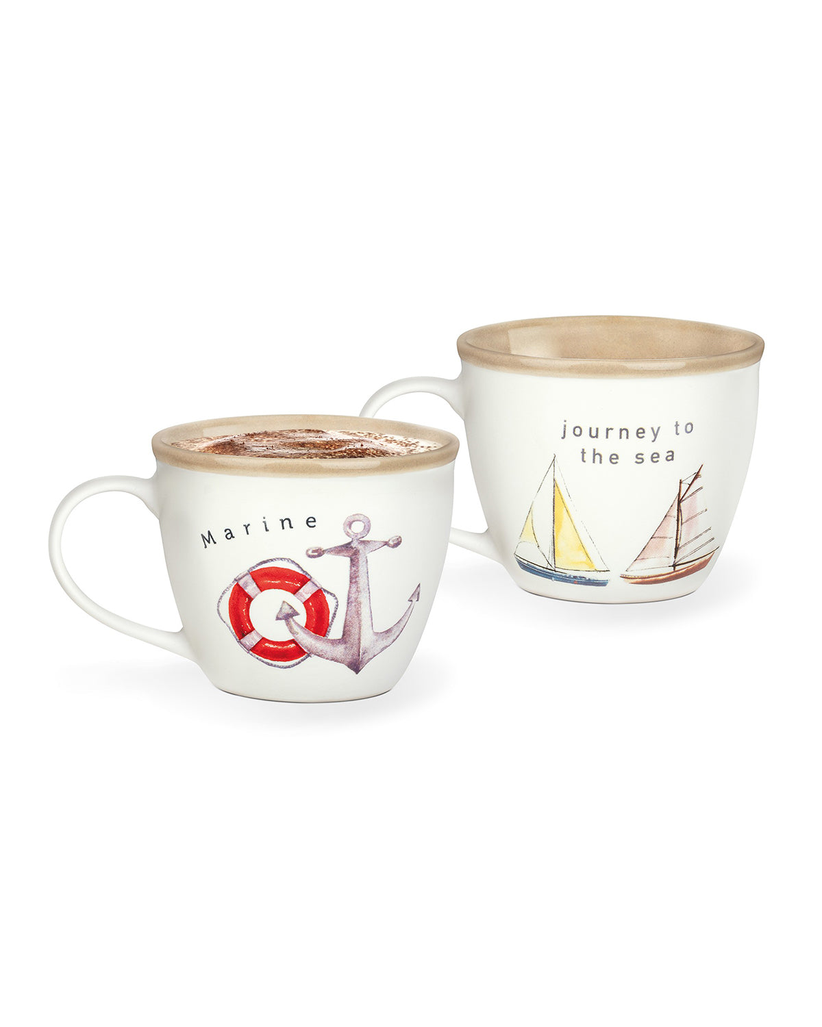Marine Jardin 2 Pcs Mug Set - Madame Coco JO