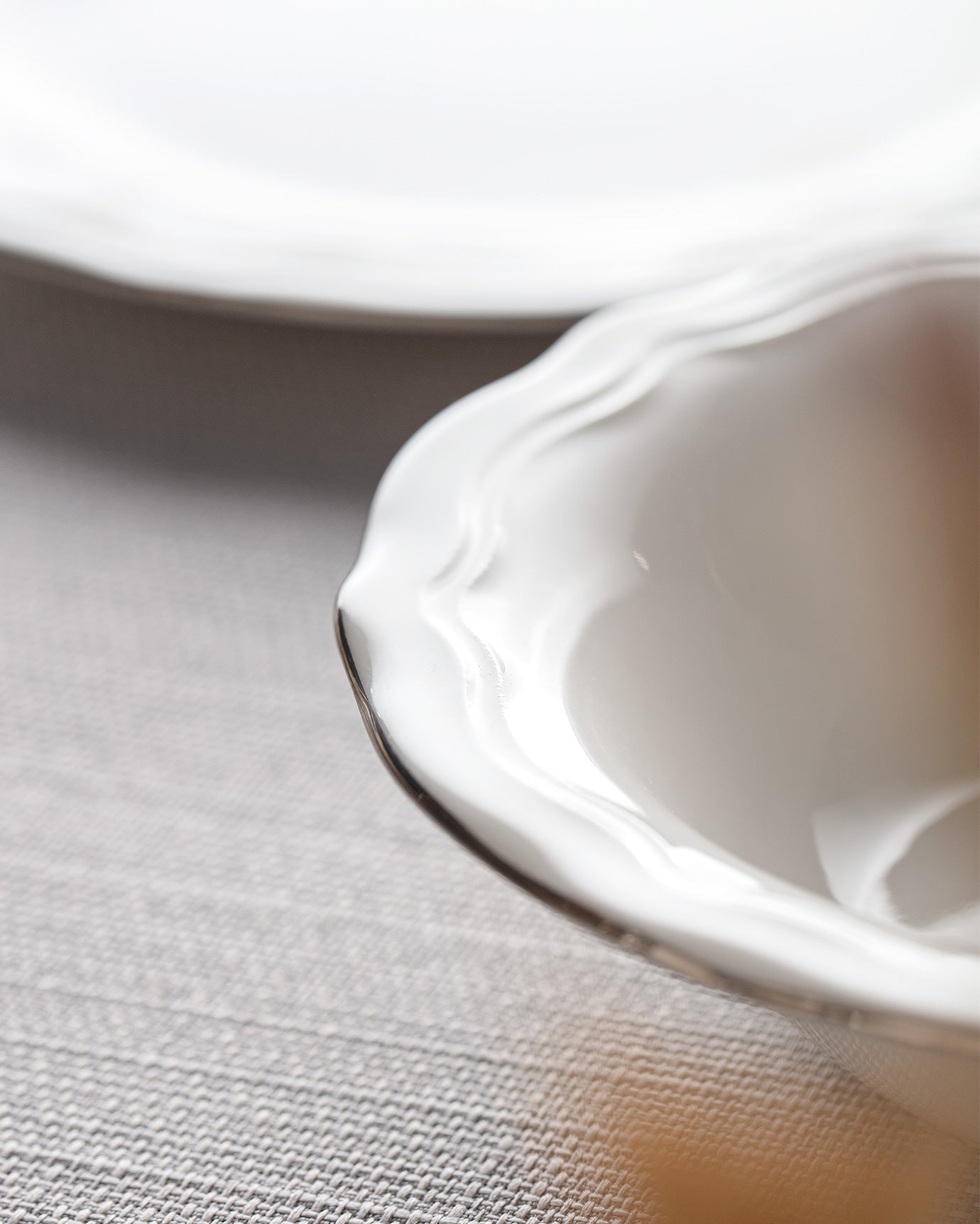 Viola 24 Piece Dinner Set Gold/platinum - Madame Coco JO