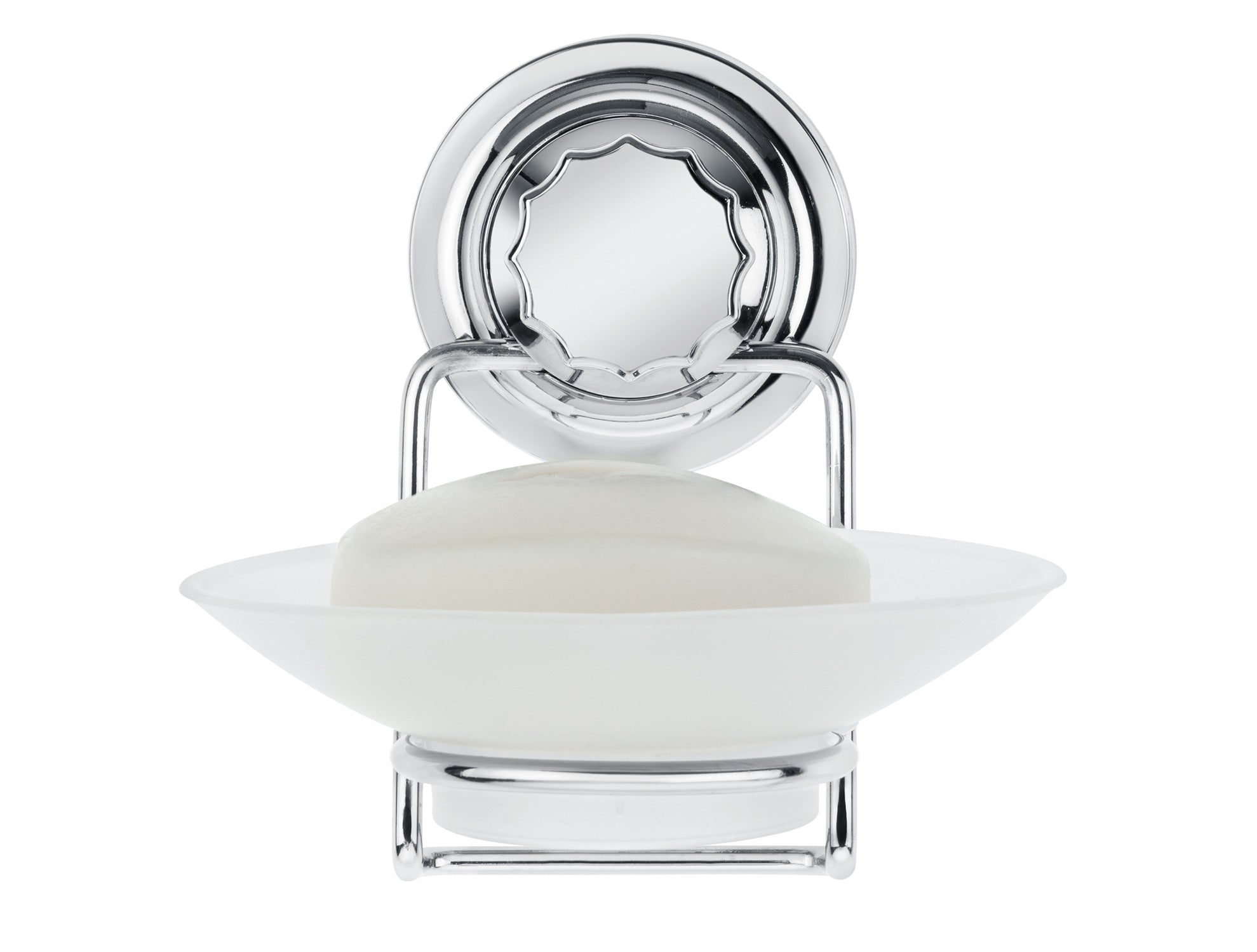 Norme Chrome Vacuum Soap Holder - Madame Coco JO