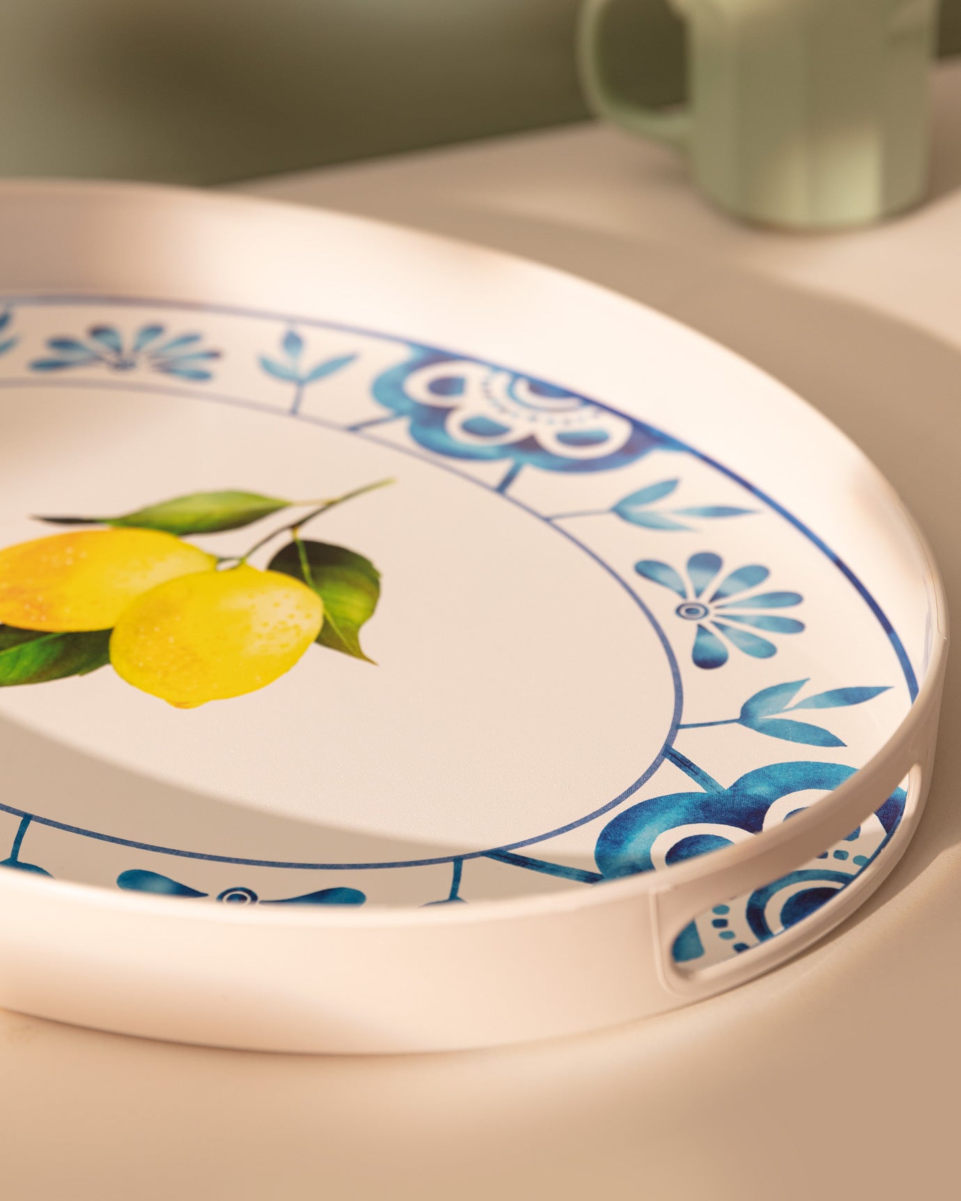 Lemoncha Oval Tray - Madame Coco JO