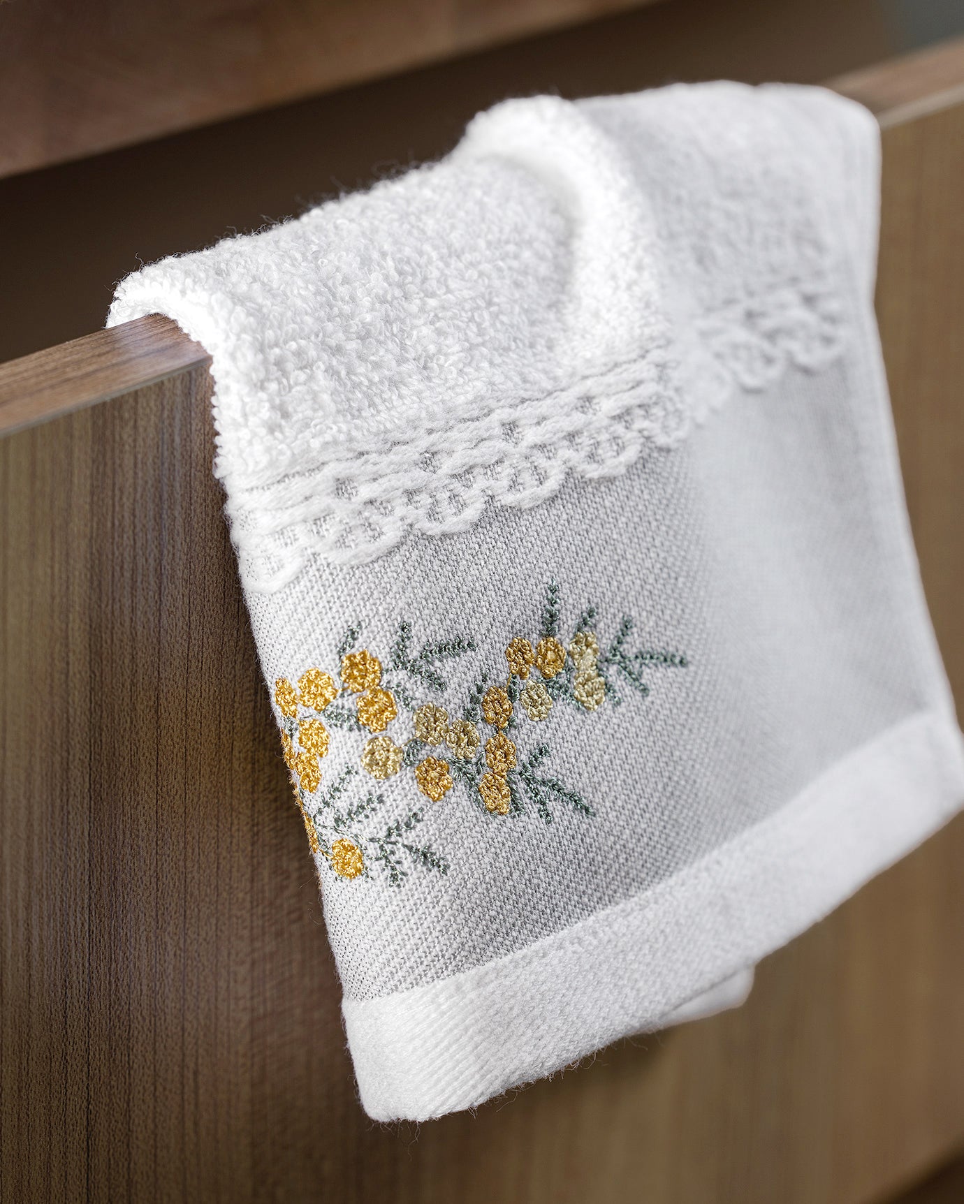 Pansy 2 Pack Hand Towel - Madame Coco JO