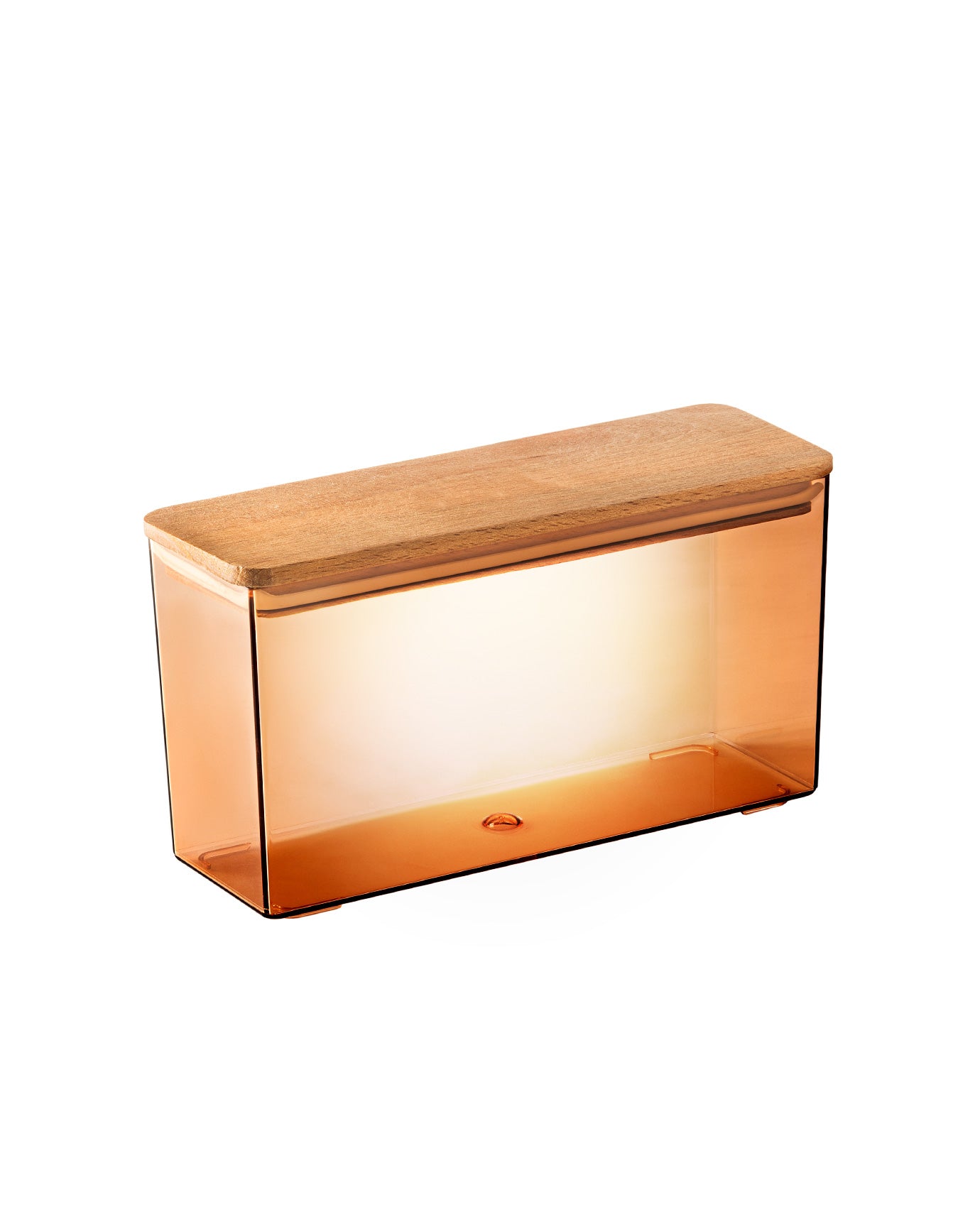 Storage Box With Wooden Lid 1200ml - Madame Coco JO