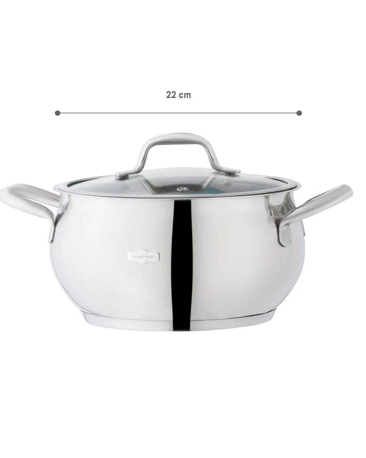 Vera Deep Pot 22 Cm - Madame Coco JO