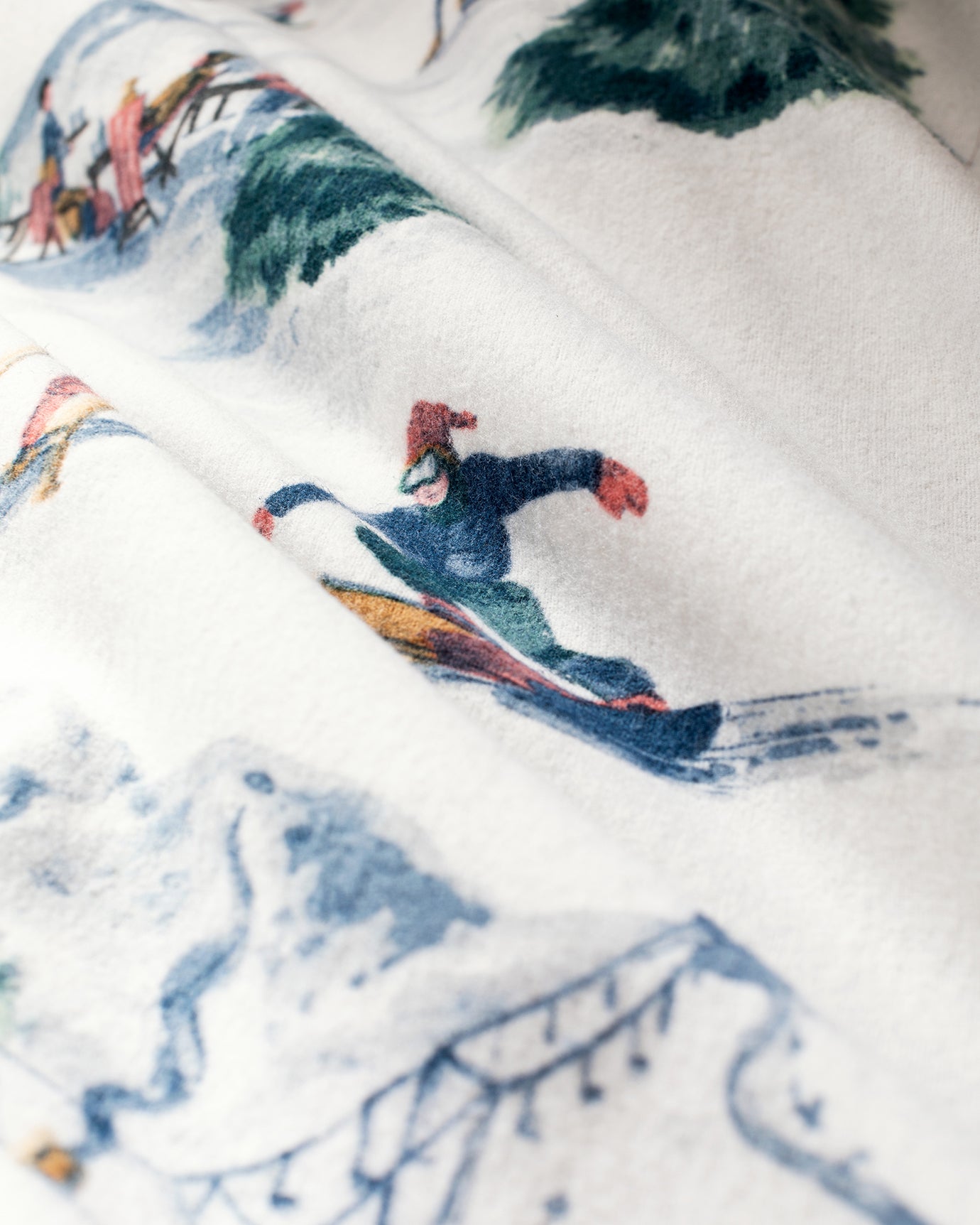 Boone Super King Flannel Duvet Cover Set - Madame Coco JO