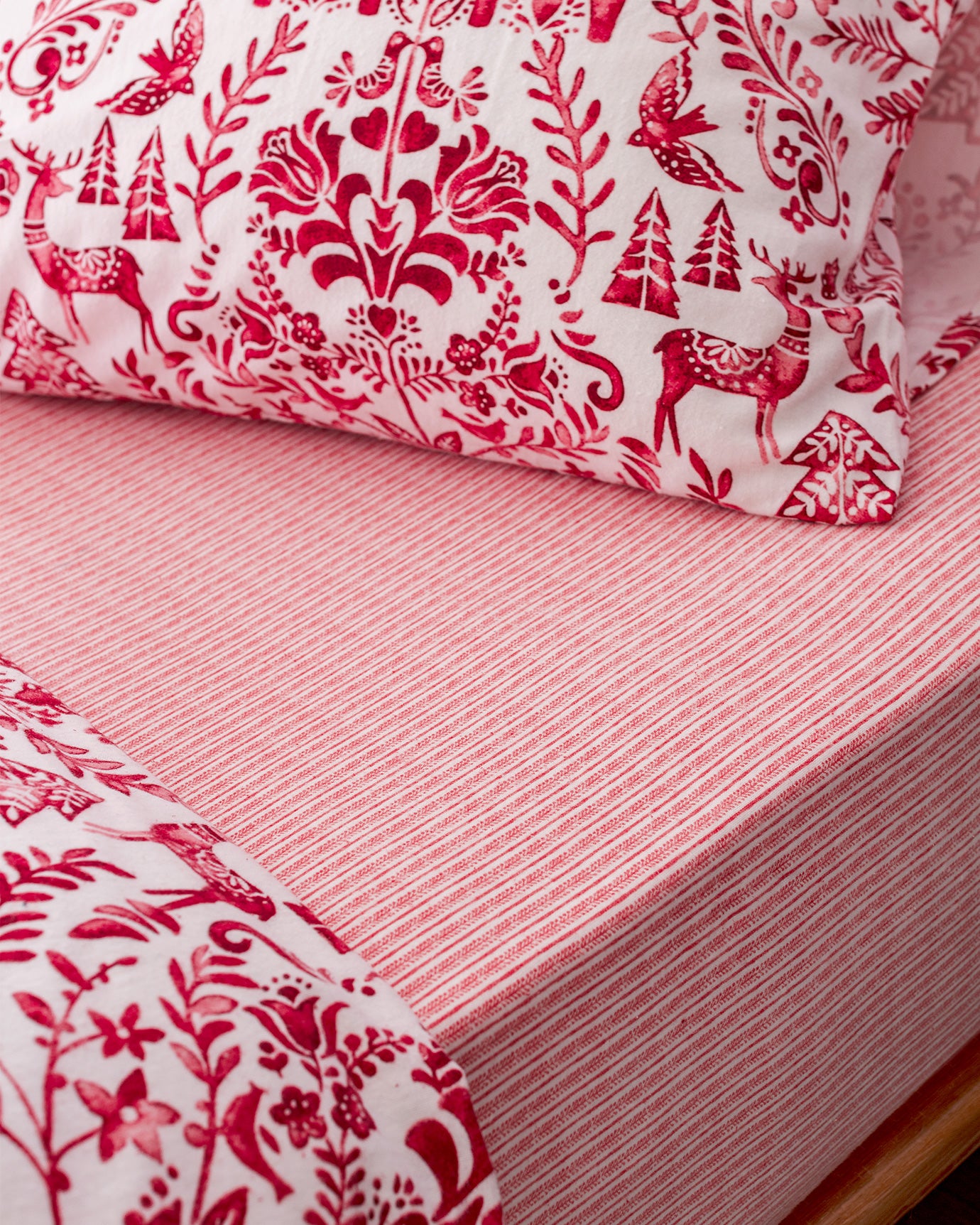 Edmon Double Size Flannel Duvet Cover Set - Madame Coco JO