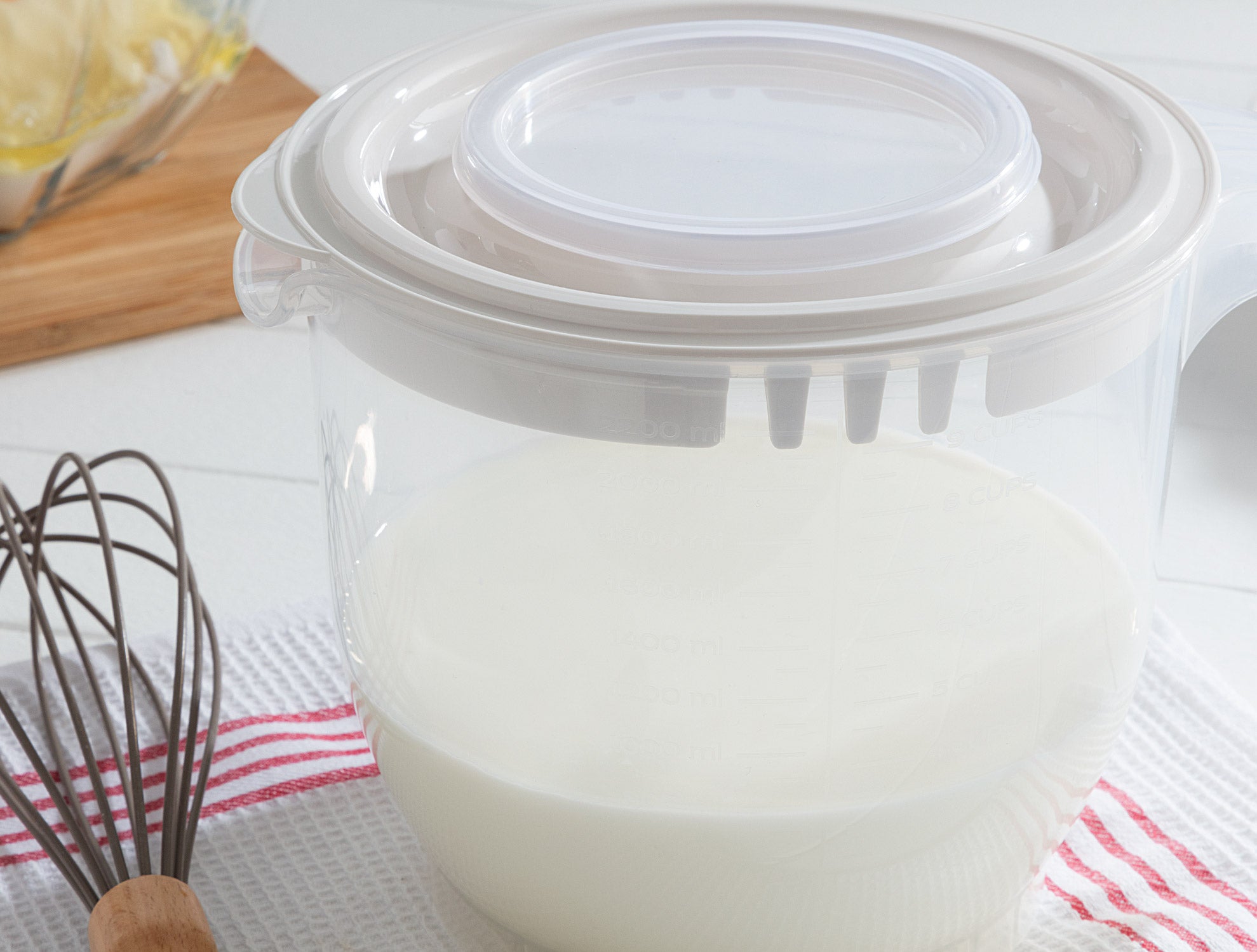 Madie Lidded Mixer Container - Madame Coco JO