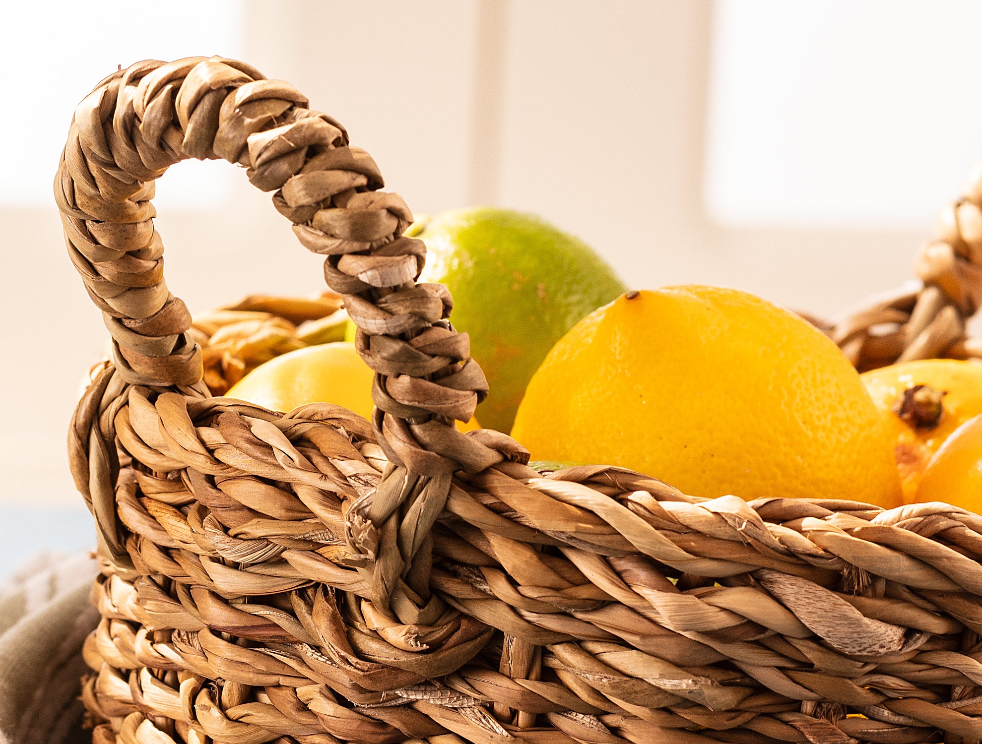 Poline Small Wicker Basket - Madame Coco JO