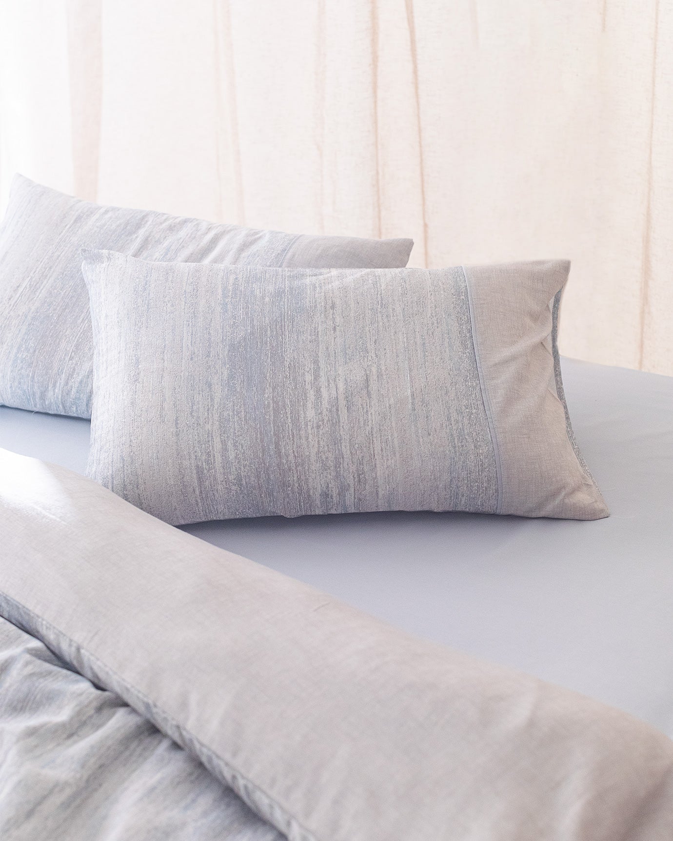 Sarthe Duvet Cover Set -coco Crep Patterned - Madame Coco JO