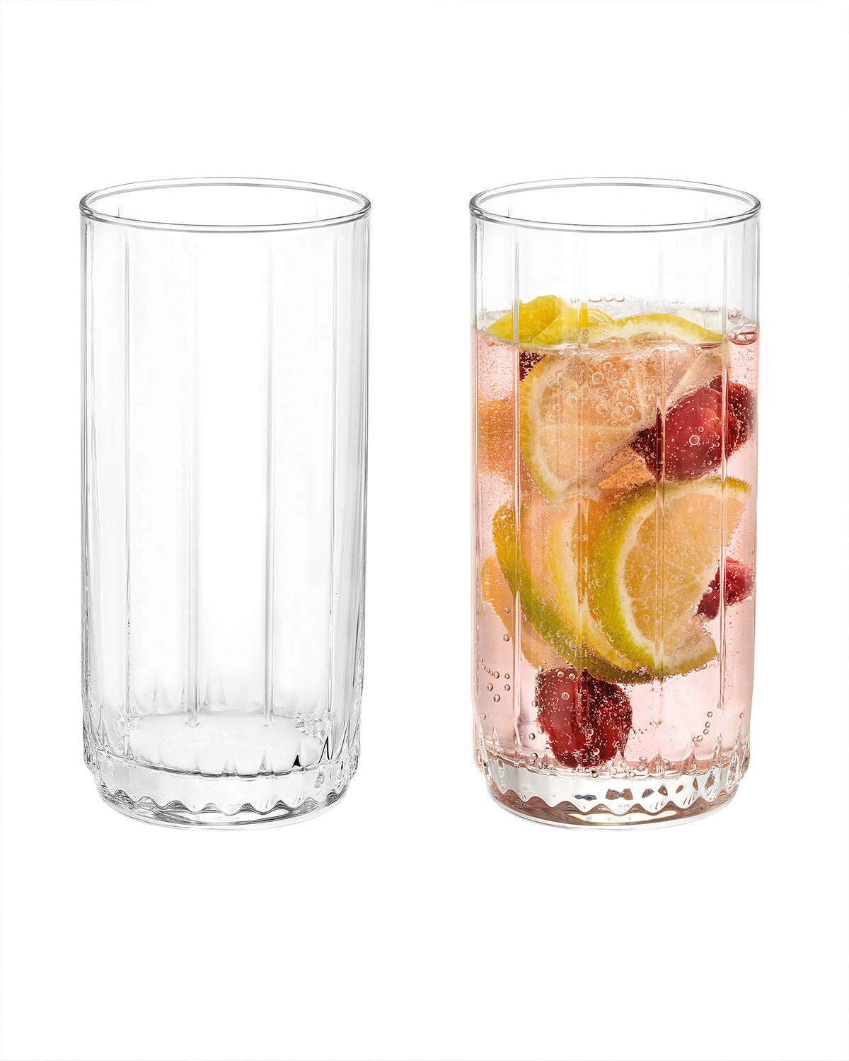Voyelle 4-piece Beverage Glass Set - Madame Coco JO