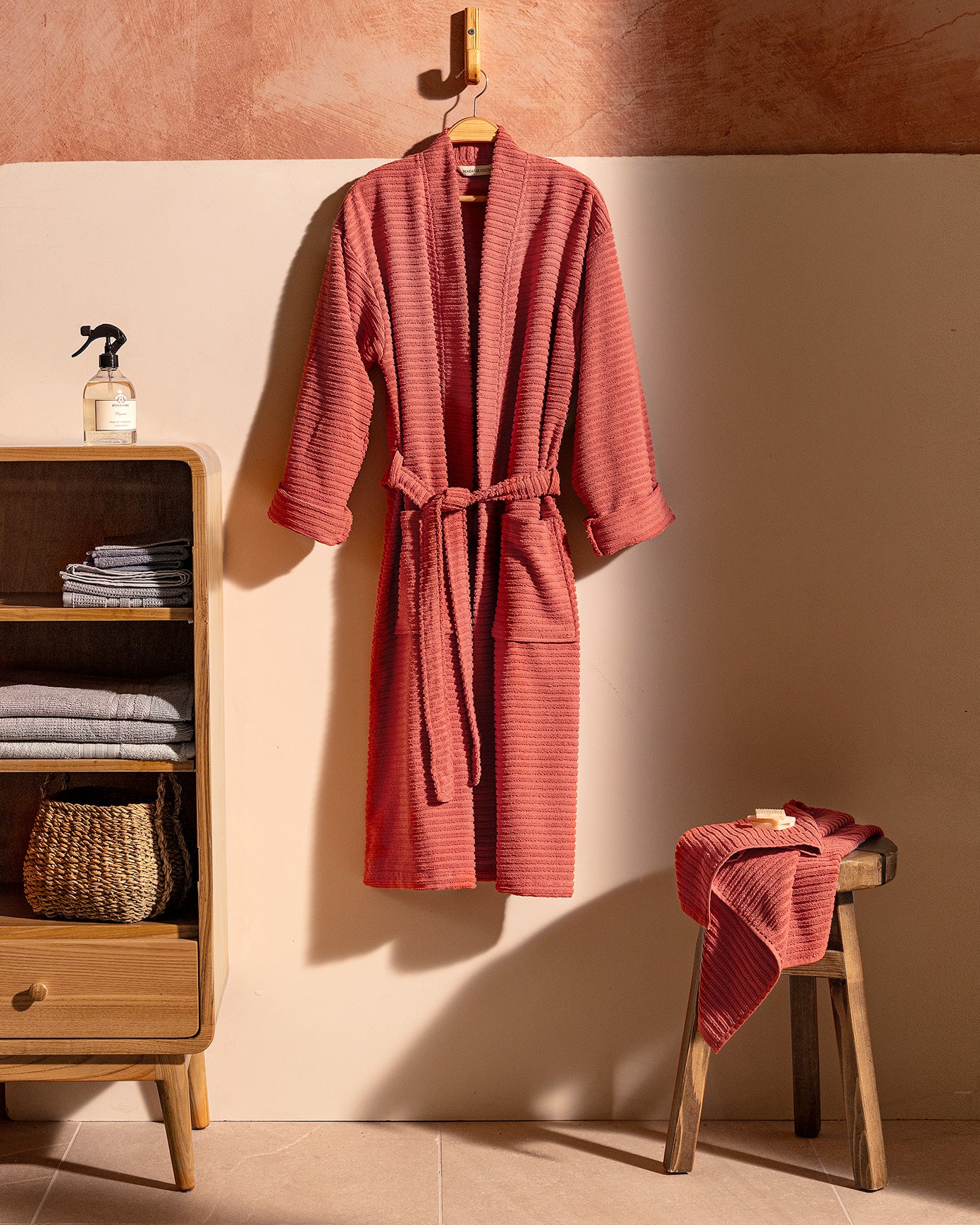 Carla Kimono Unisex Bornoz Set - Madame Coco JO