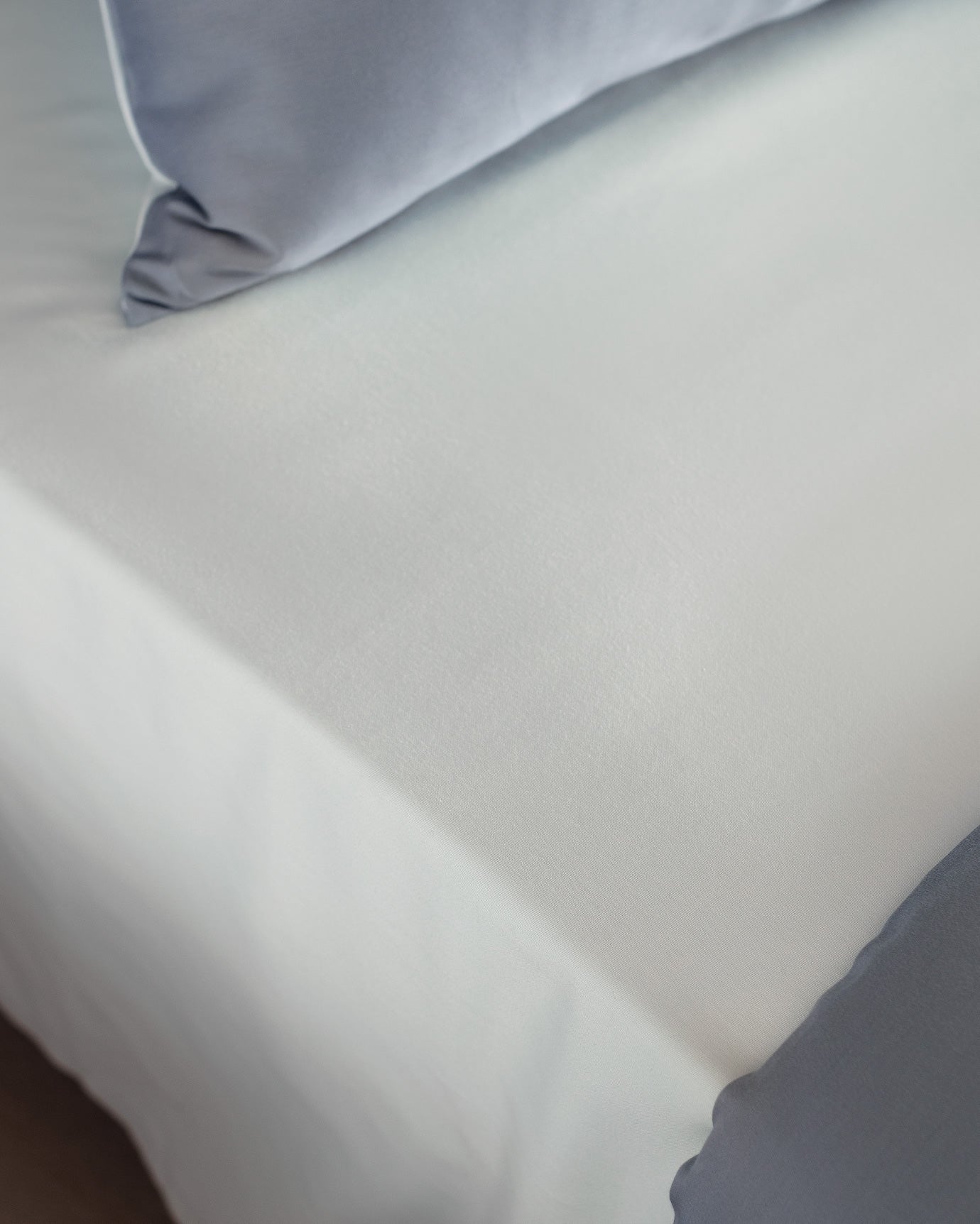 Danton King Size Satin Piping Plain Dye Duvet Cover Set - Madame Coco JO