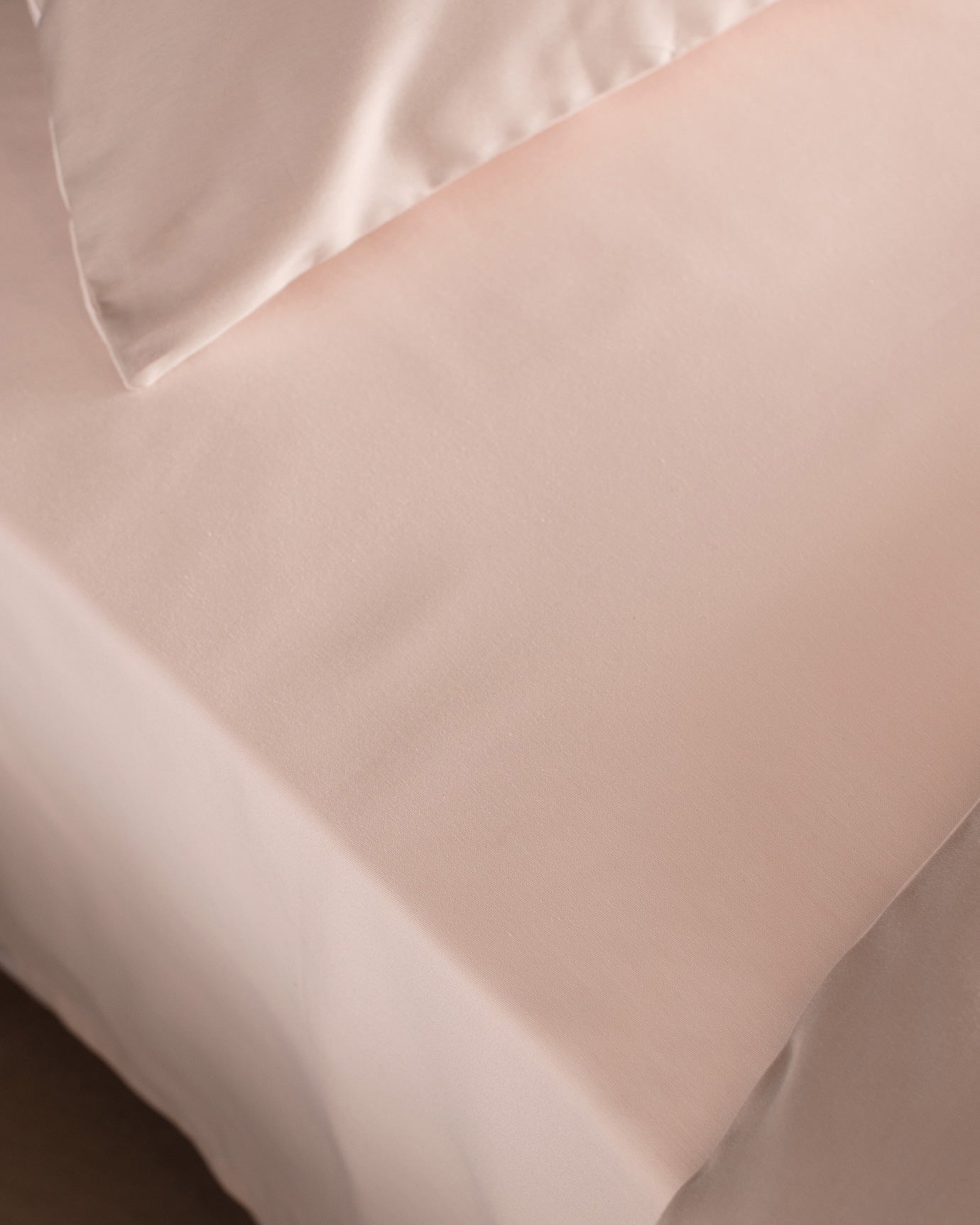 Danton King Size Satin Piping Plain Dye Duvet Cover Set - Madame Coco JO