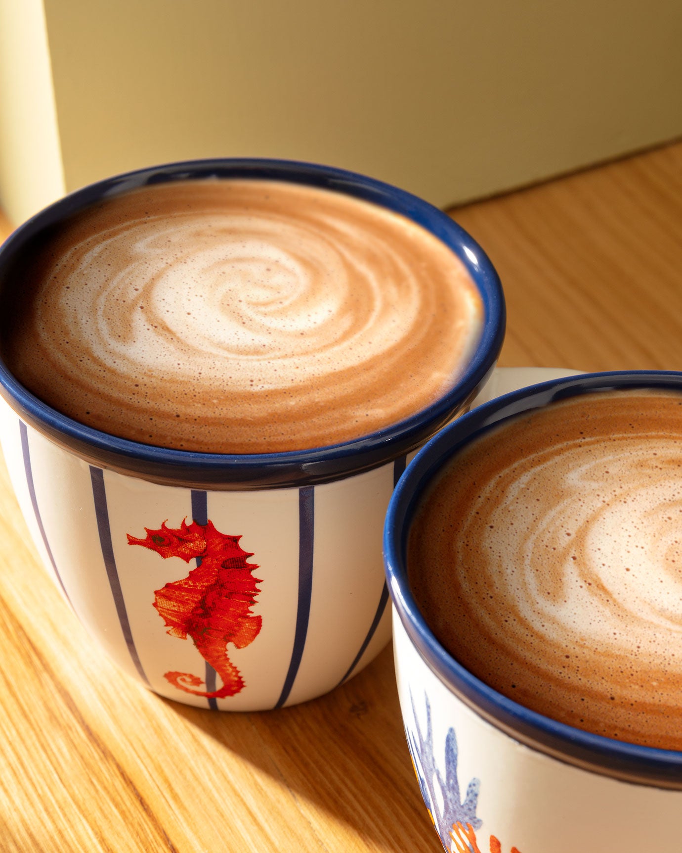 Marine Vague 2 Pcs Mug Set - Madame Coco JO