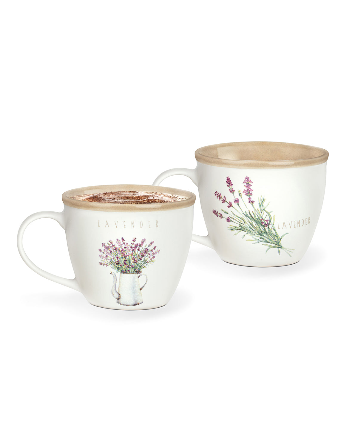 Lavender Pente 2 Pcs Mug Set - Madame Coco JO