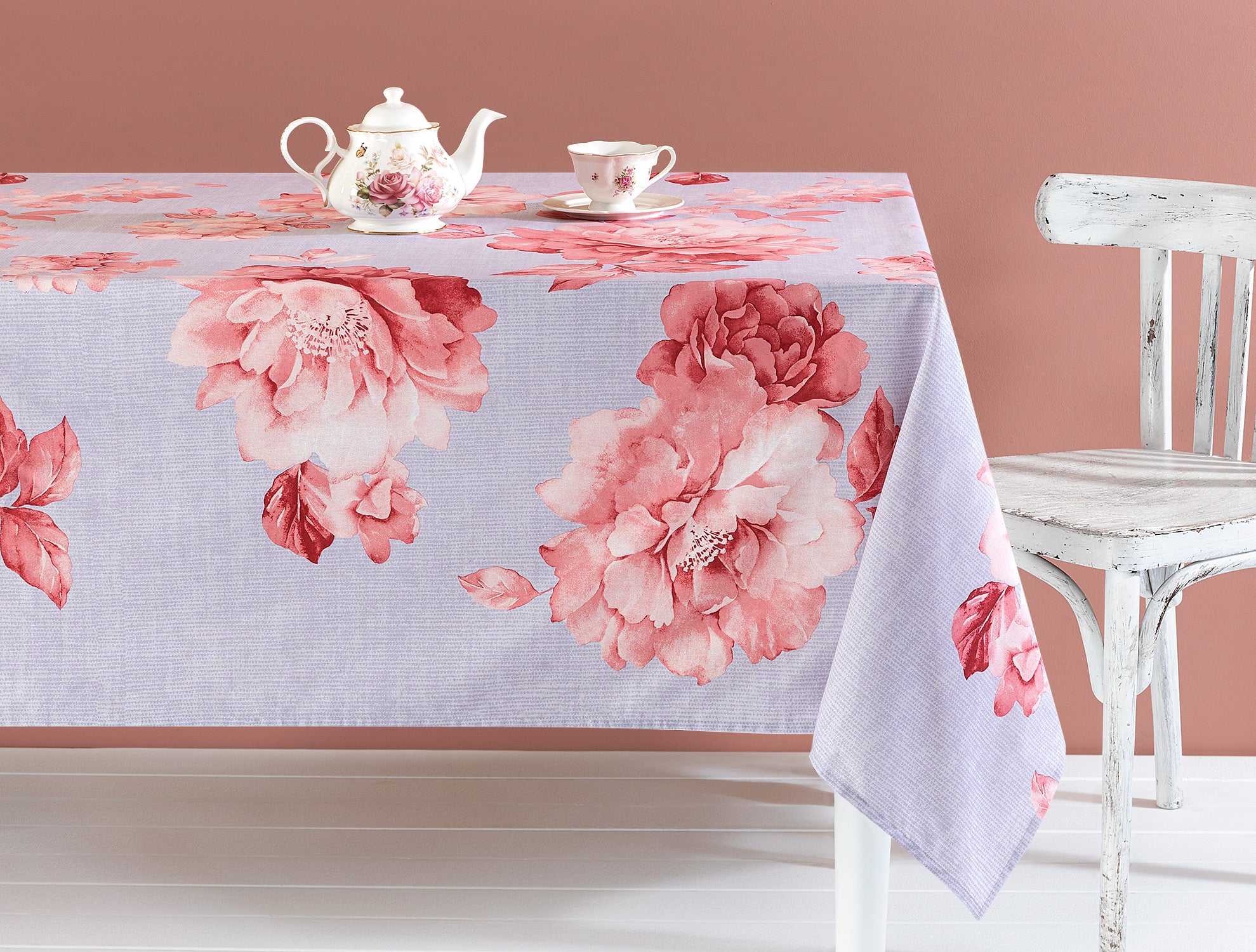 Pranvera Polycotton Tablecloth - Madame Coco JO