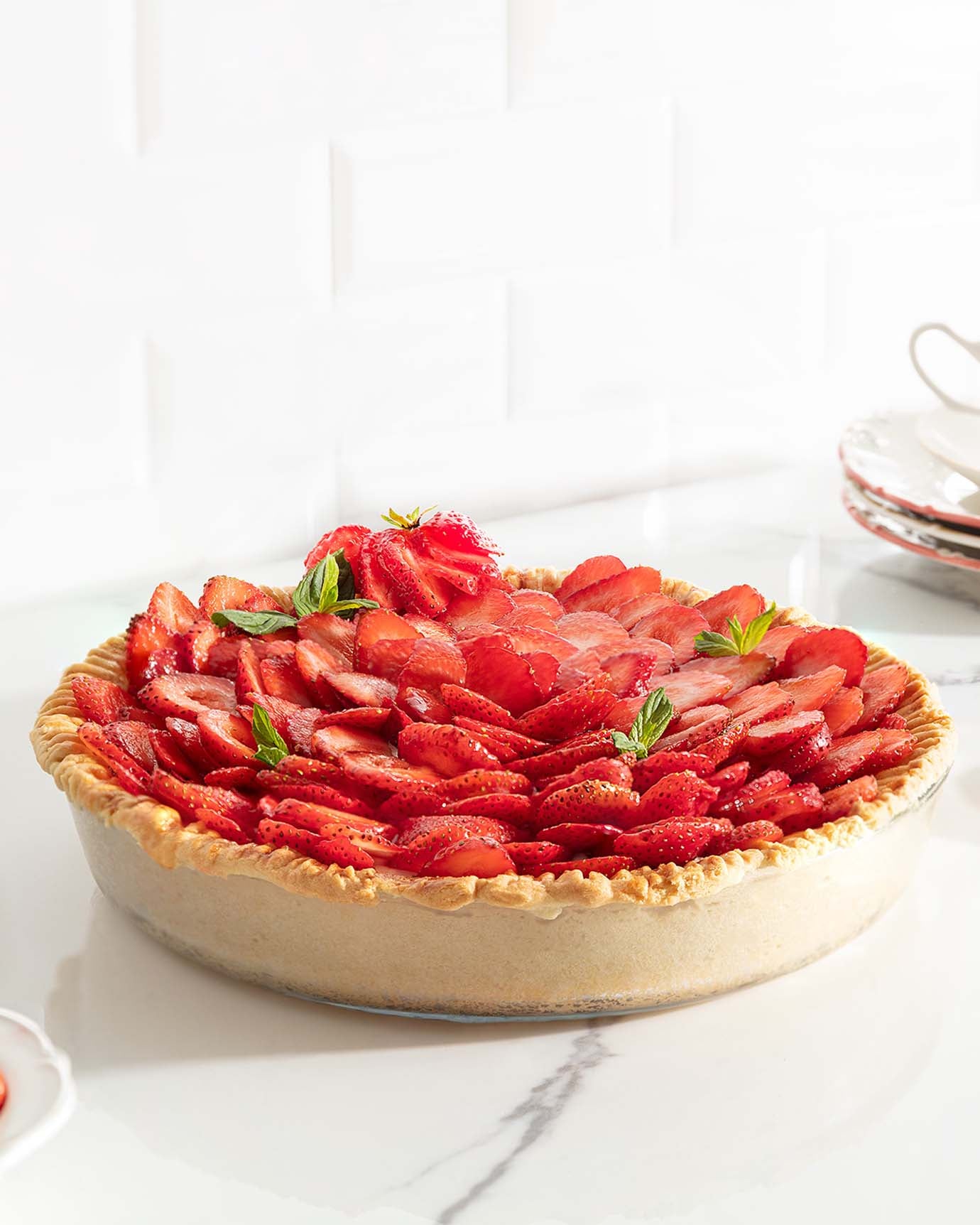 Novara Small Size Round Glass Baking Tray With Grill - Single - Madame Coco JO