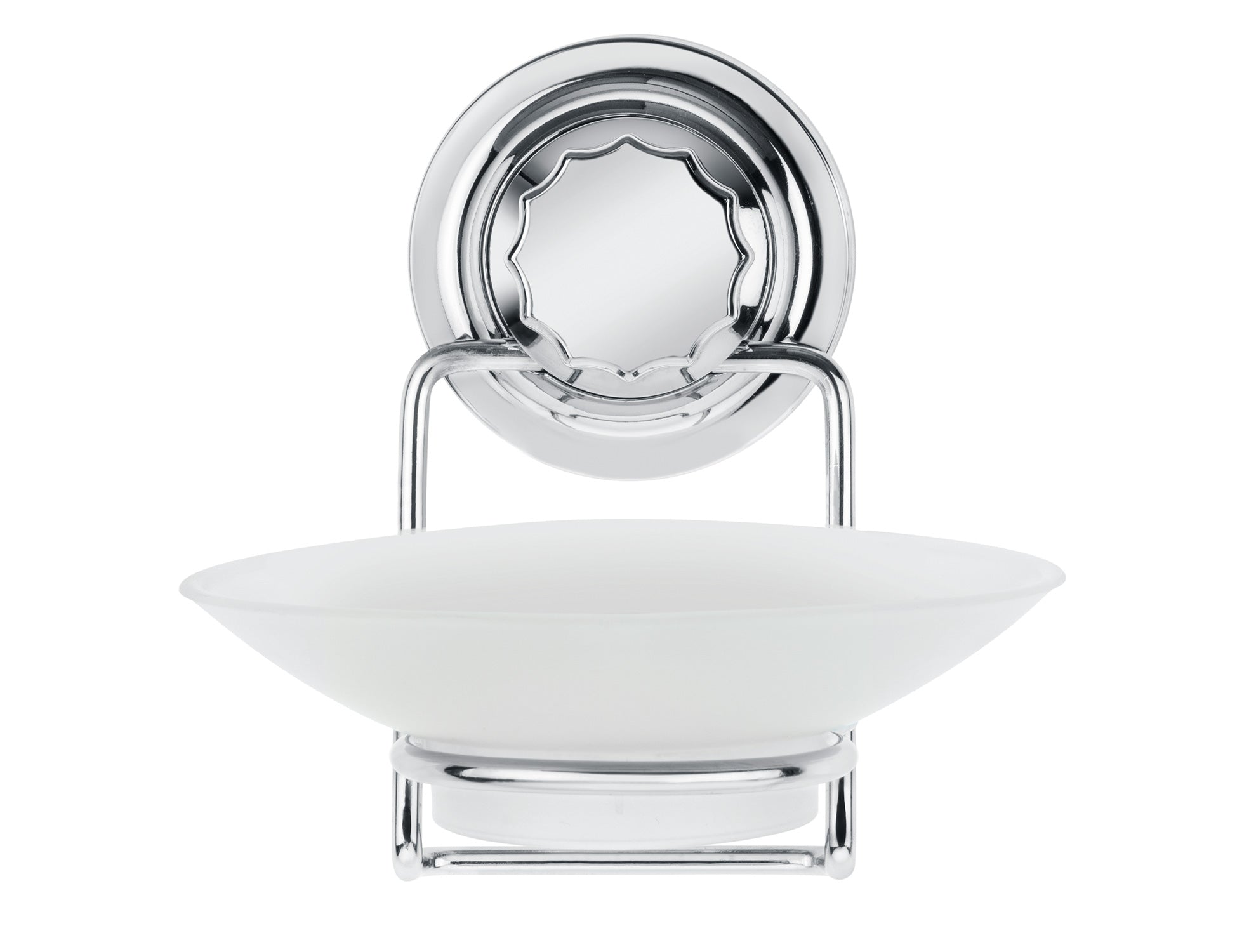 Norme Chrome Vacuum Soap Holder - Madame Coco JO