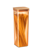 Storage Box With Wooden Lid 2100ml 2pcs - Madame Coco JO