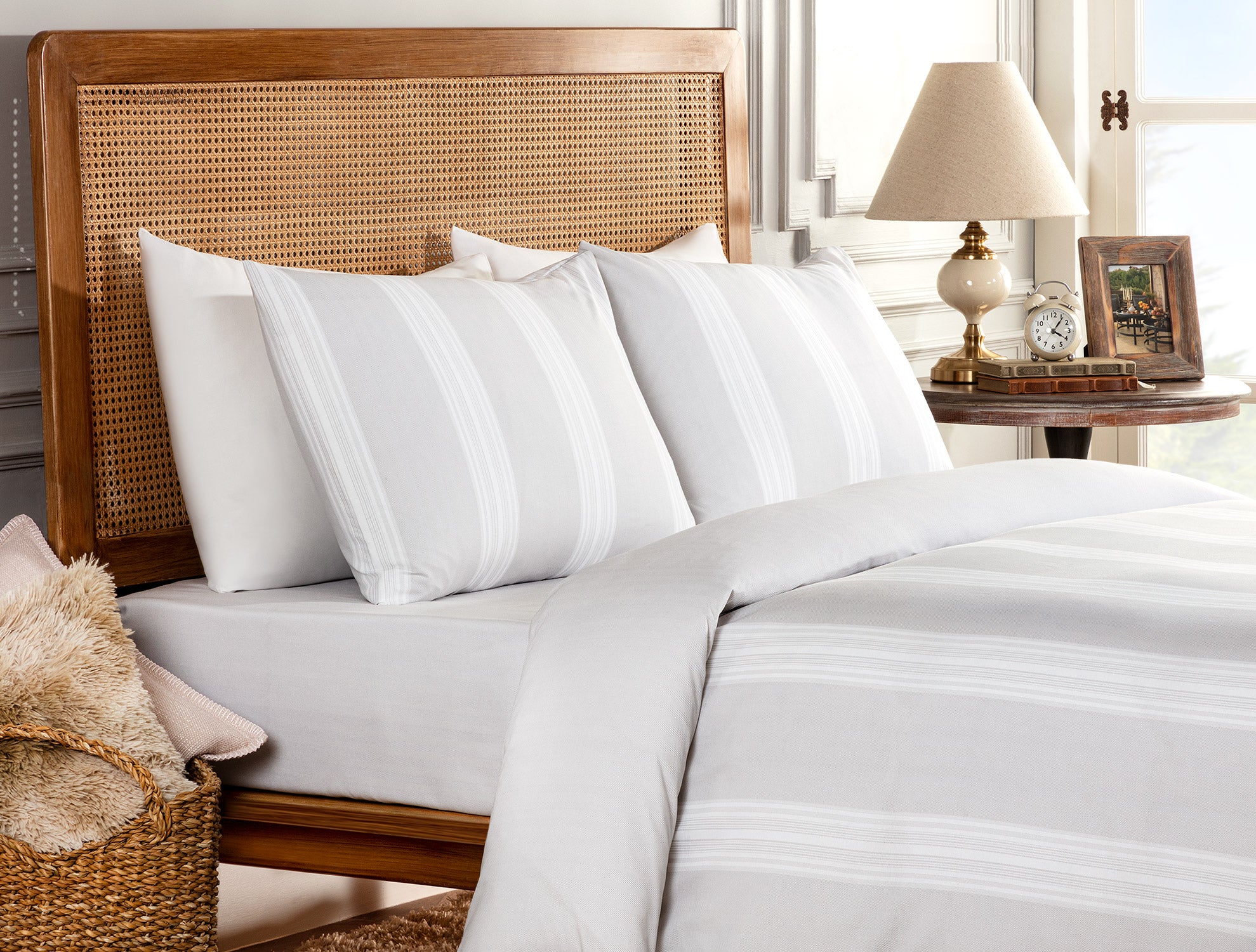 Raymond  King Size Duvet Cover Set - Ranforce Patterned - Madame Coco JO