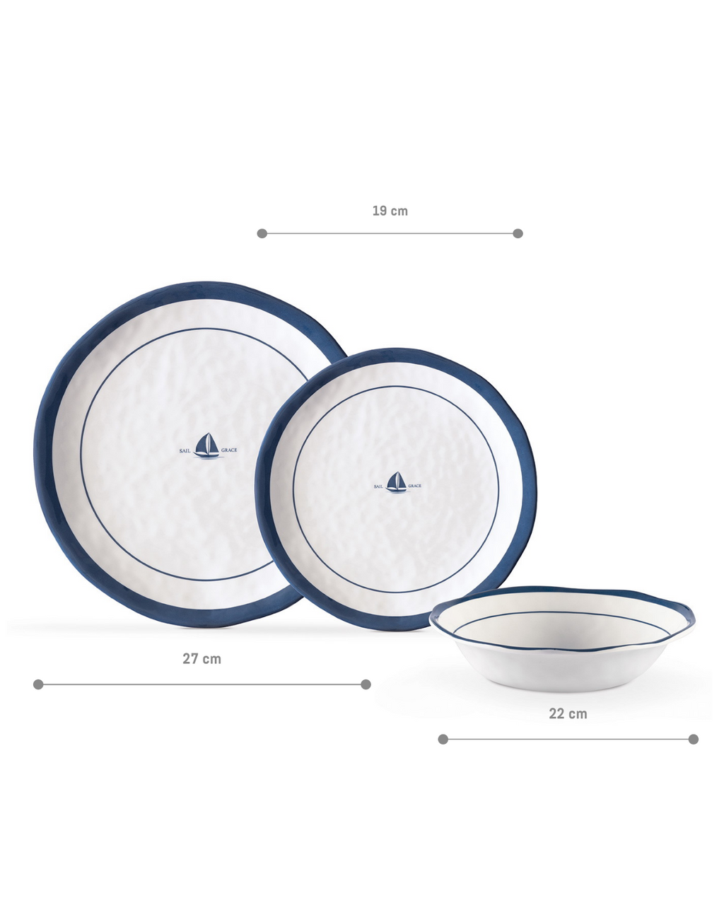 Fanette 18 Pcs Dinner Set - Madame Coco JO