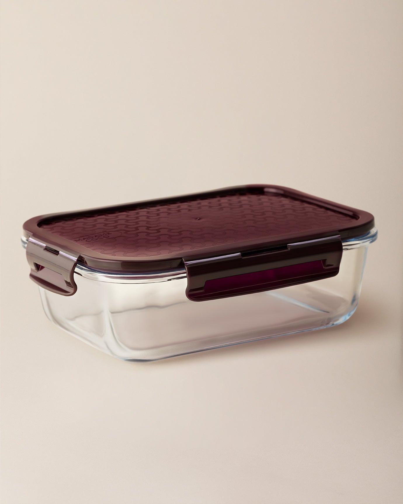Modena Rectangle Borosilicate Glass Storage Container With Lid - 15ml - Madame Coco JO