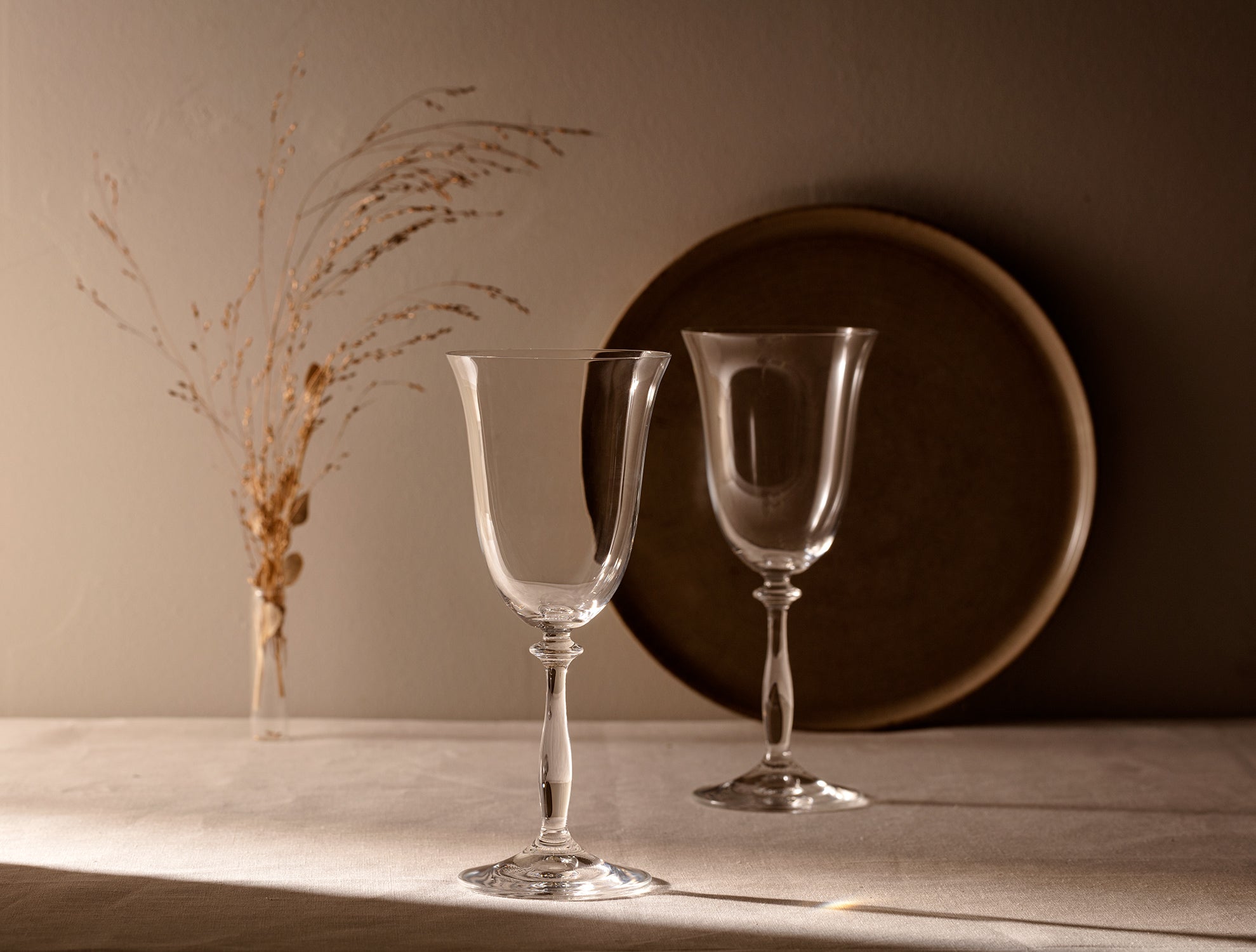 Lucinda 6-piece Crystal Wine Glass Set - 350ml - Madame Coco JO