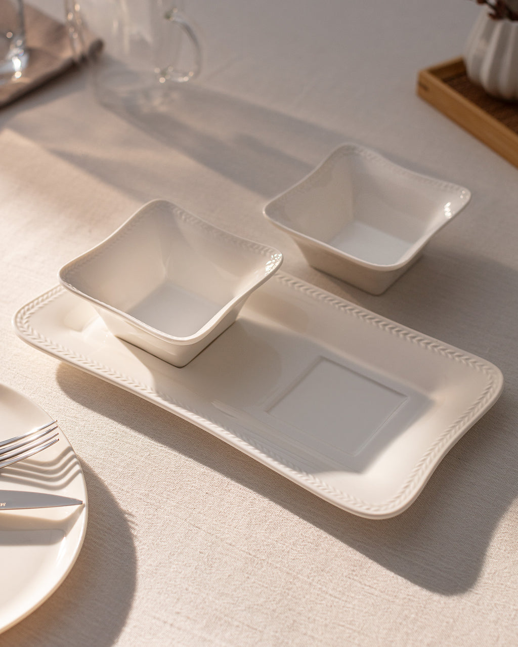 New Petit Concept 3 Pcs Part Platter - Madame Coco JO